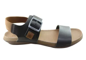 New Face Tasha Damen Bequeme Ledersandalen Hergestellt In Brasilien New Face Schuhe