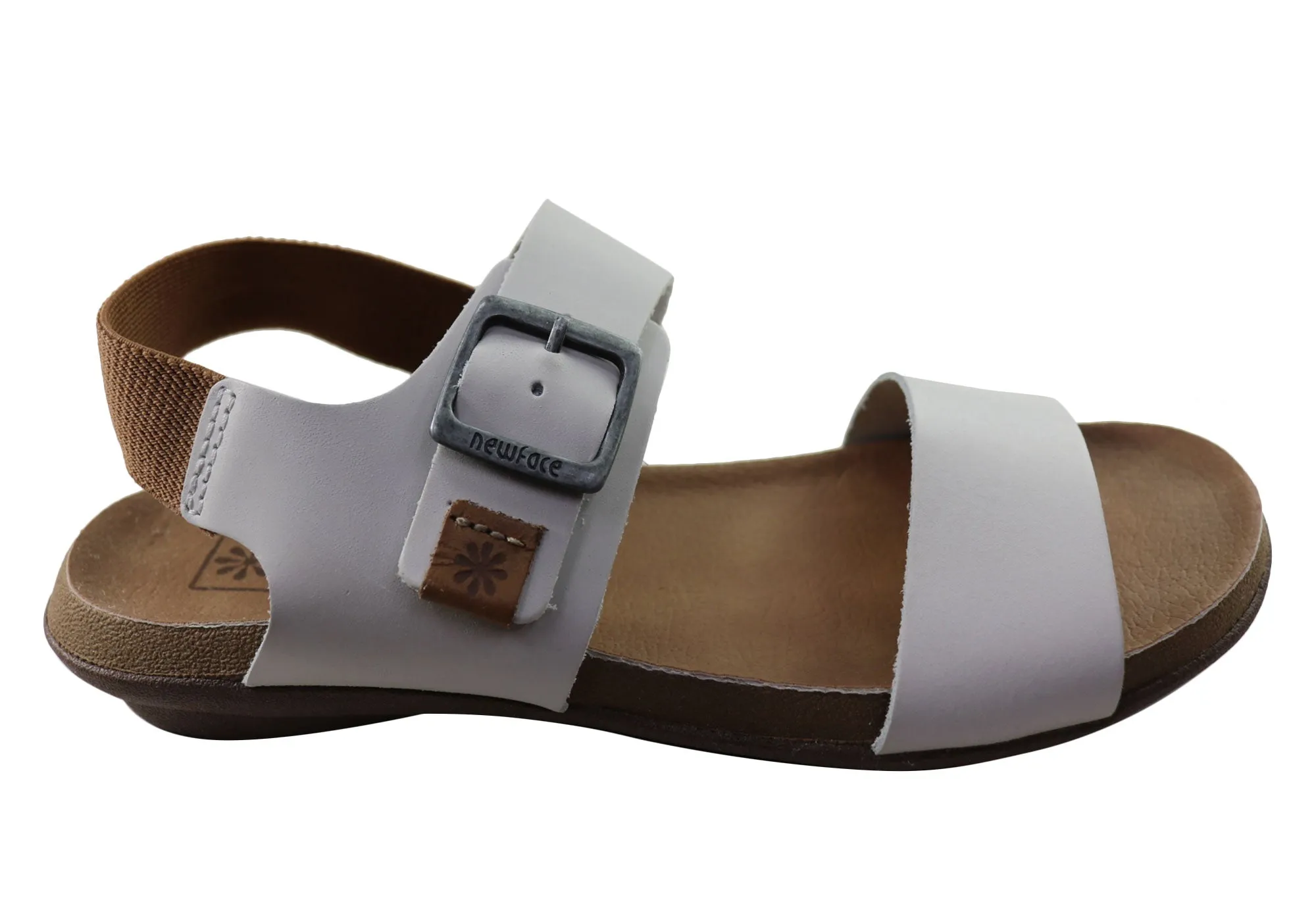 New Face Tasha Damen Bequeme Ledersandalen Hergestellt In Brasilien New Face Schuhe