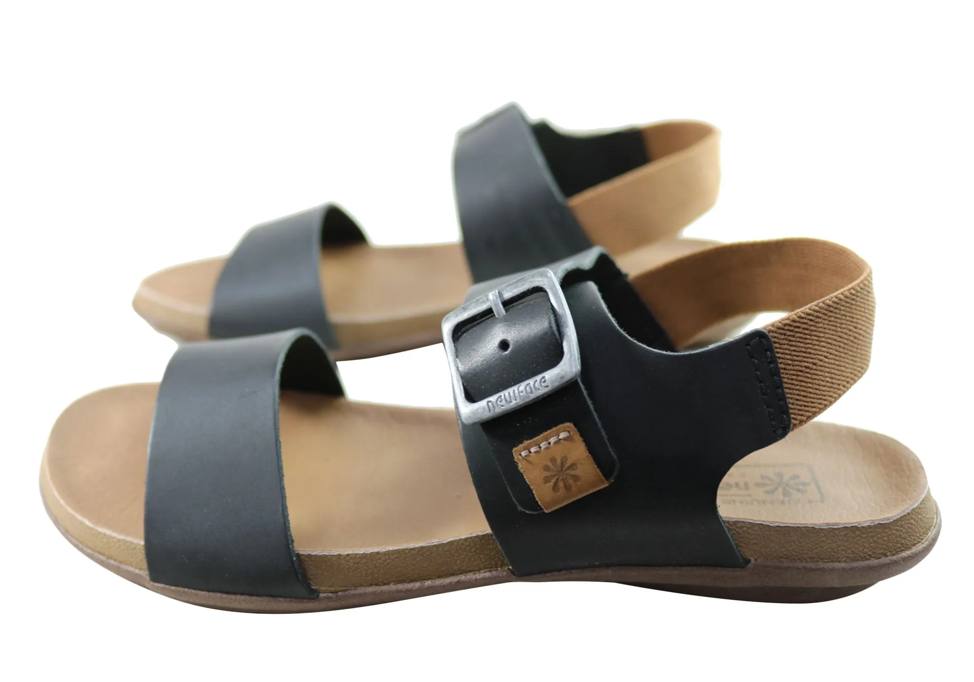 New Face Tasha Damen Bequeme Ledersandalen Hergestellt In Brasilien New Face Schuhe