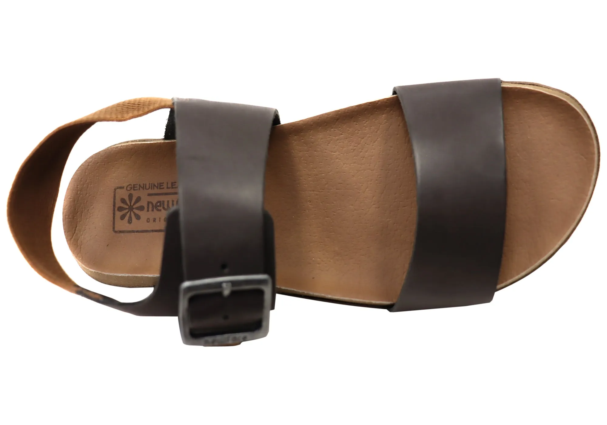 New Face Tasha Damen Bequeme Ledersandalen Hergestellt In Brasilien New Face Schuhe