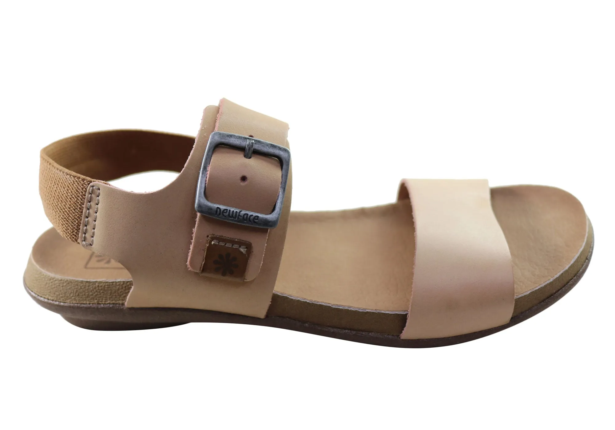 New Face Tasha Damen Bequeme Ledersandalen Hergestellt In Brasilien New Face Schuhe