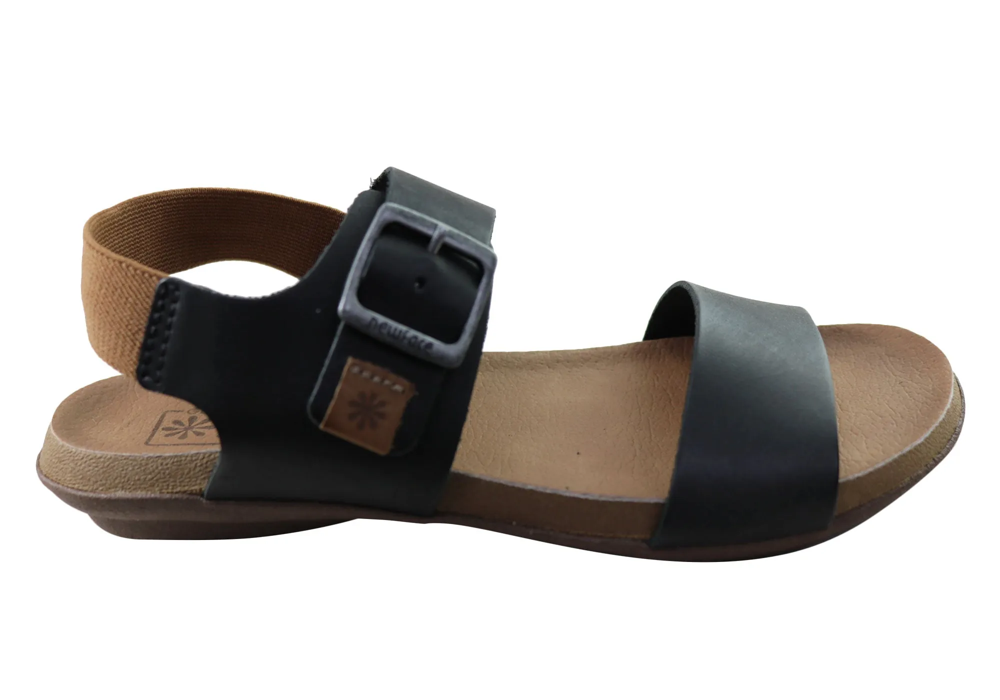 New Face Tasha Damen Bequeme Ledersandalen Hergestellt In Brasilien New Face Schuhe
