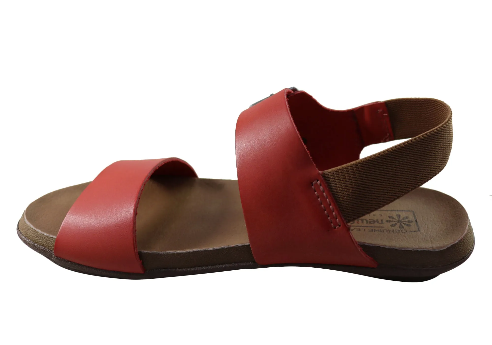 New Face Tasha Damen Bequeme Ledersandalen Hergestellt In Brasilien New Face Schuhe