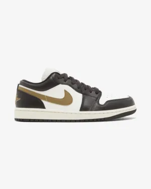 NIKE AIR JORDAN1 LOW SCHATTENBRAUN DAMEN