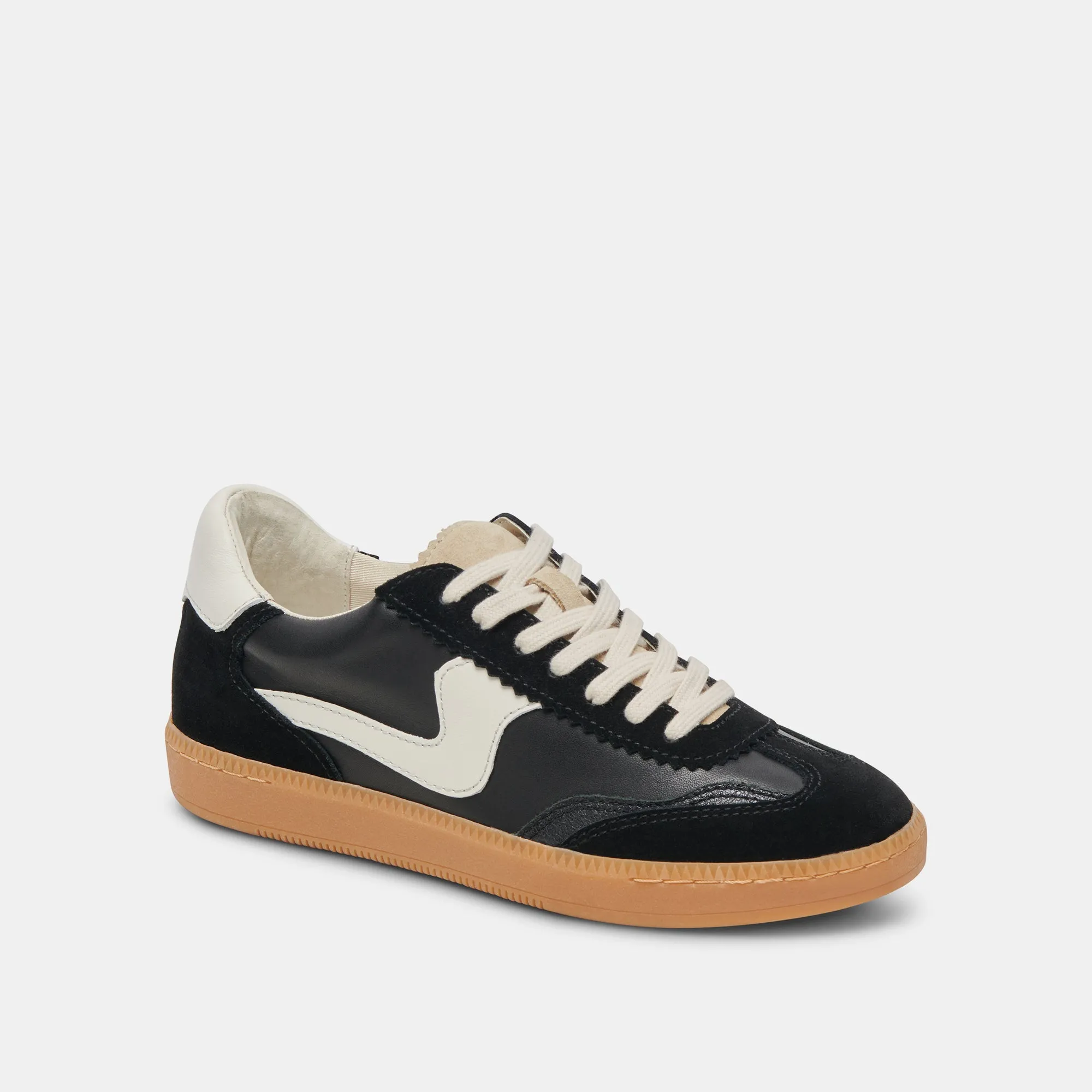 NOTICE SNEAKERS SCHWARZ WILDLEDER