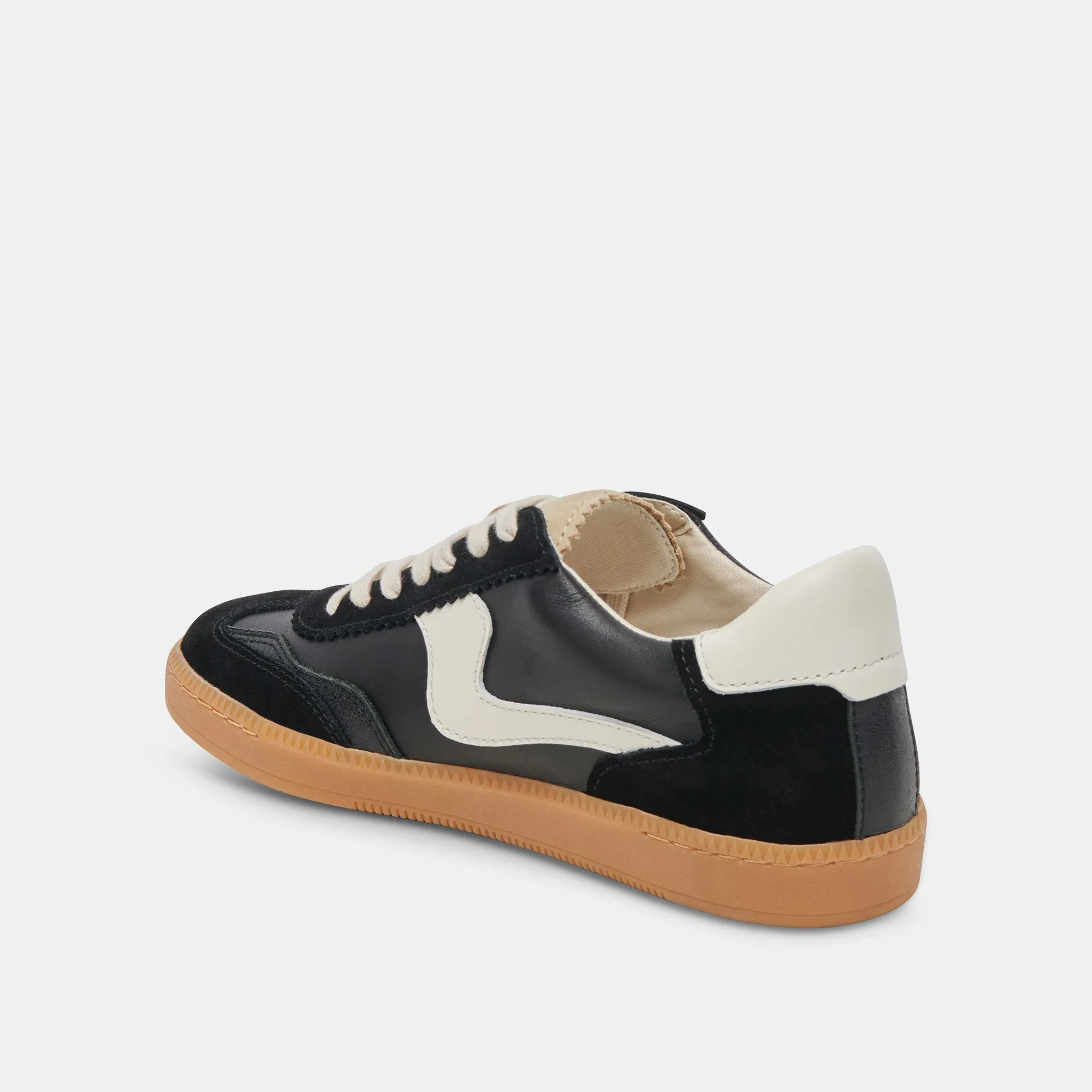 NOTICE SNEAKERS SCHWARZ WILDLEDER