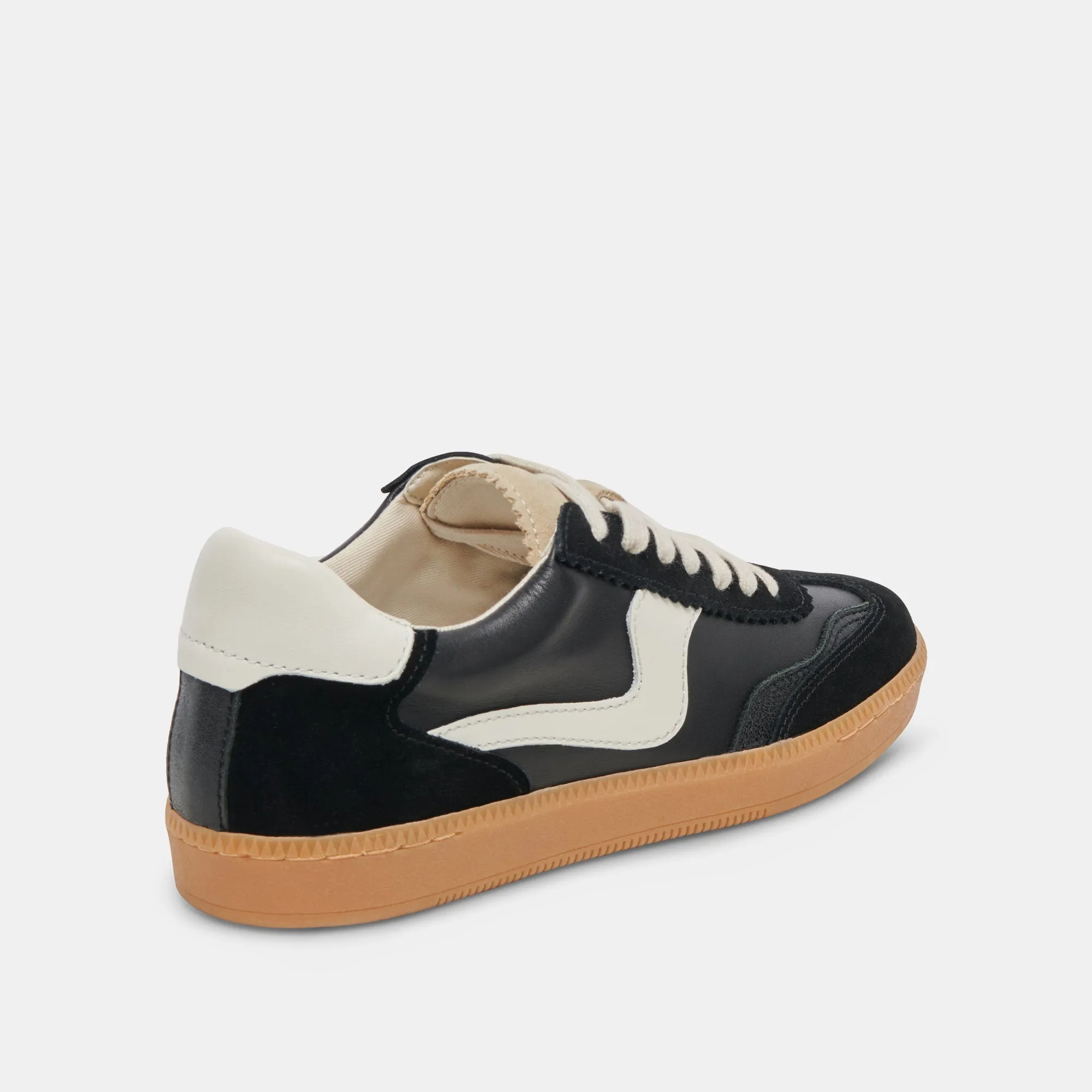 NOTICE SNEAKERS SCHWARZ WILDLEDER