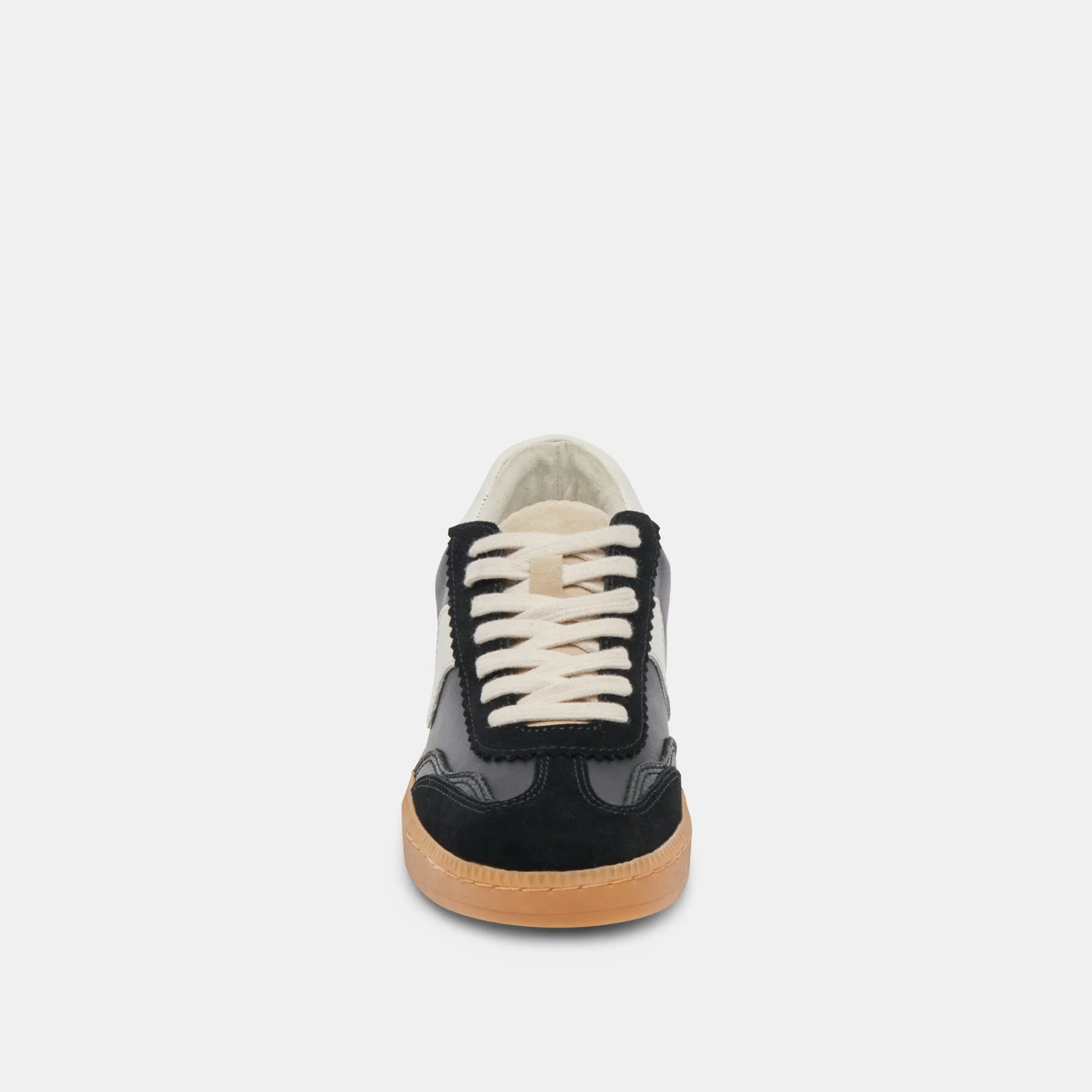 NOTICE SNEAKERS SCHWARZ WILDLEDER