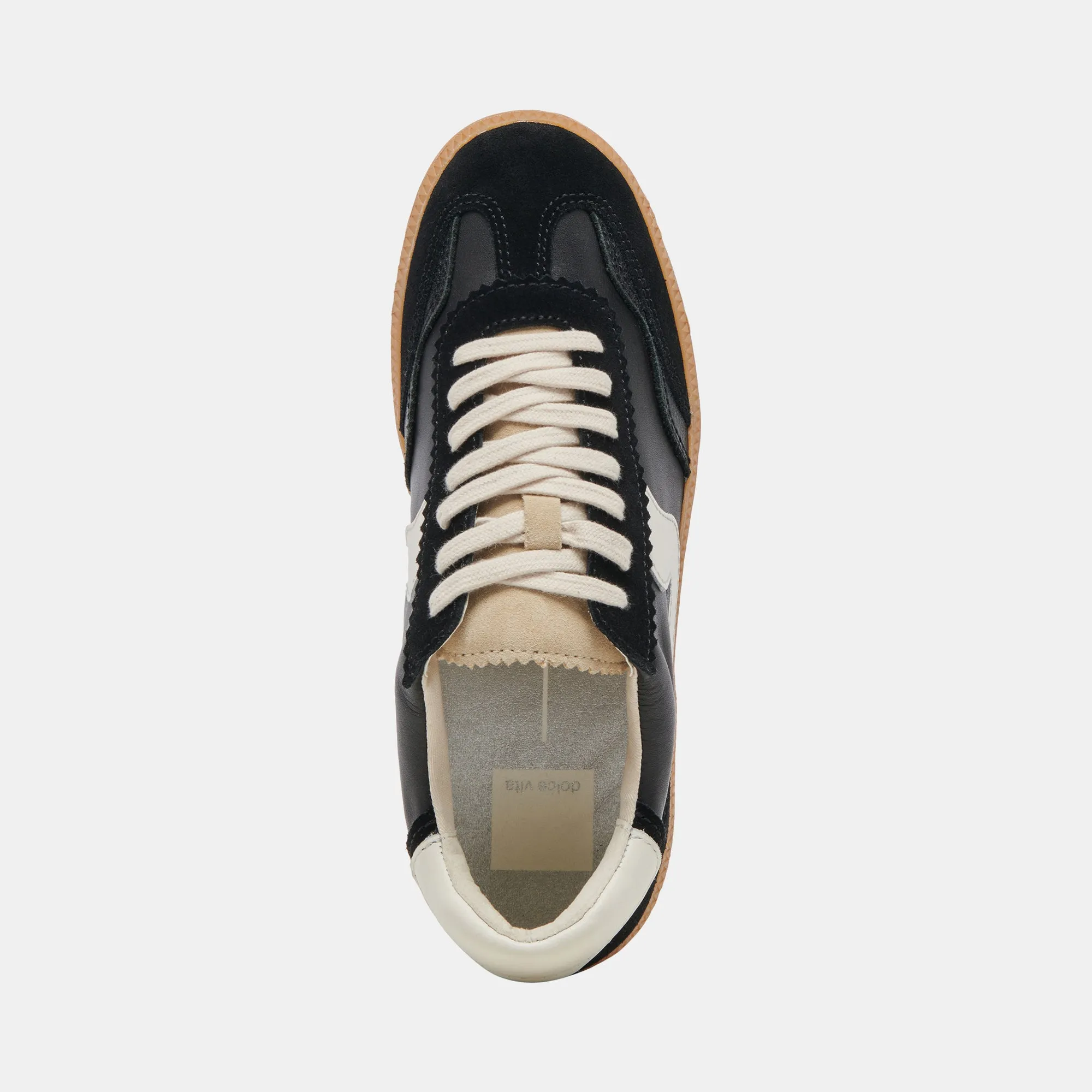 NOTICE SNEAKERS SCHWARZ WILDLEDER
