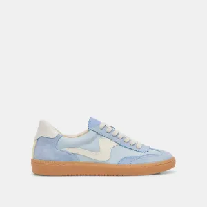 HINWEIS SNEAKERS BLAU WILDLEDER