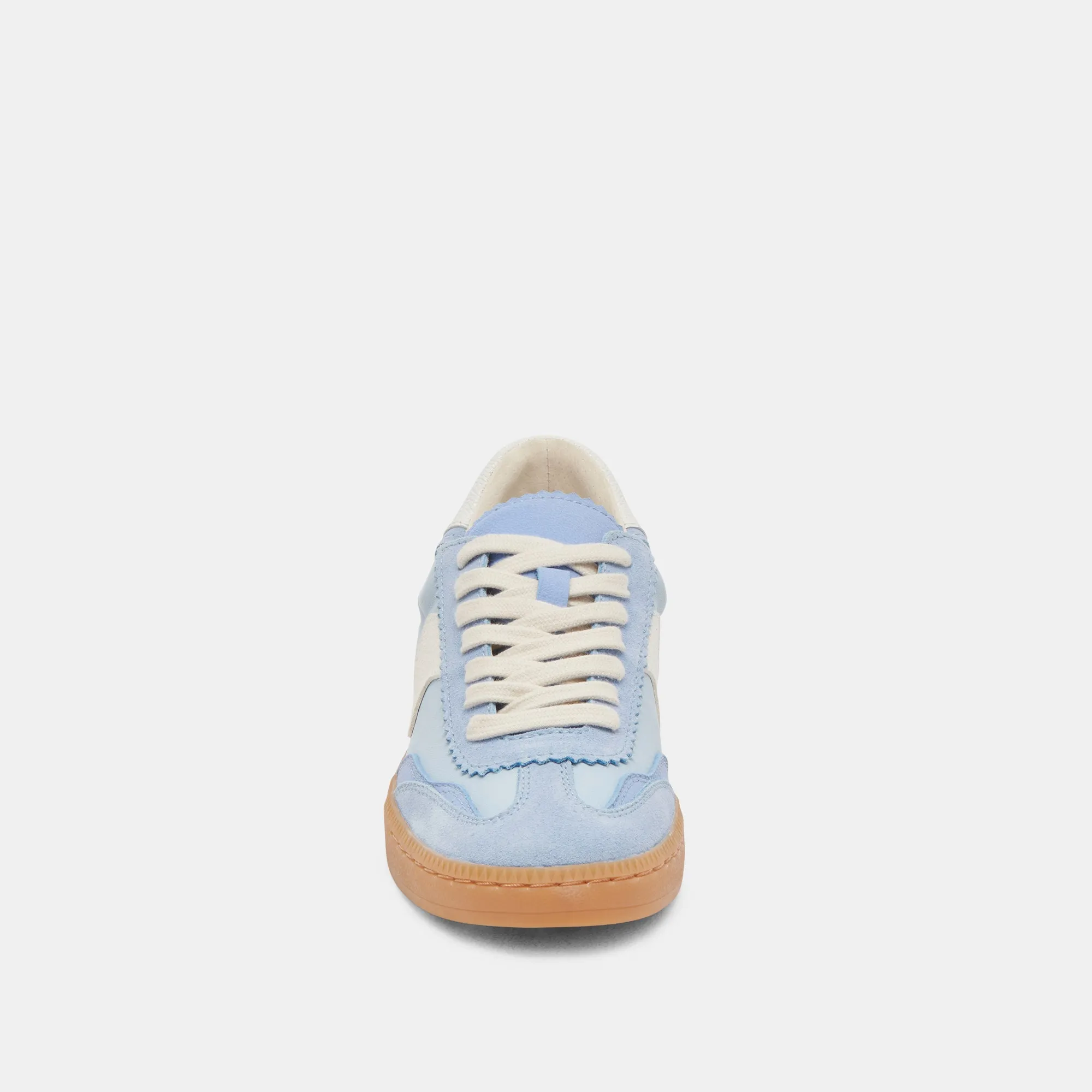 HINWEIS SNEAKERS BLAU WILDLEDER