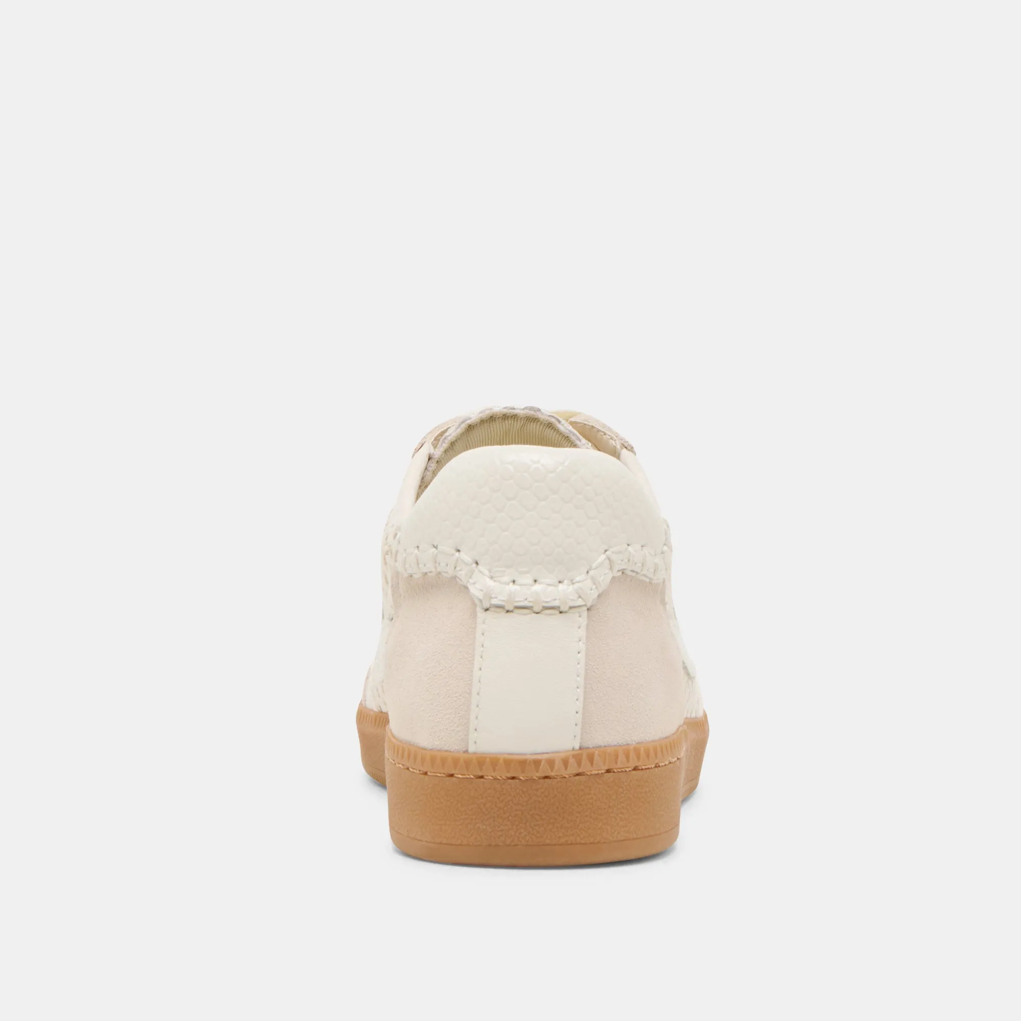 NOTICE SNEAKERS ELFENBEIN PERFORIERTES NUBUCK