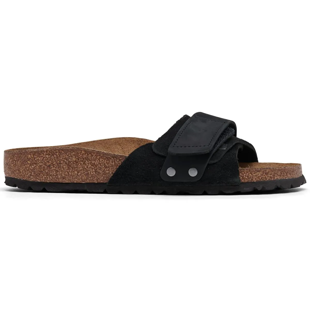 Oita Damen Wildleder Rundspitzen Schlupfsandalen