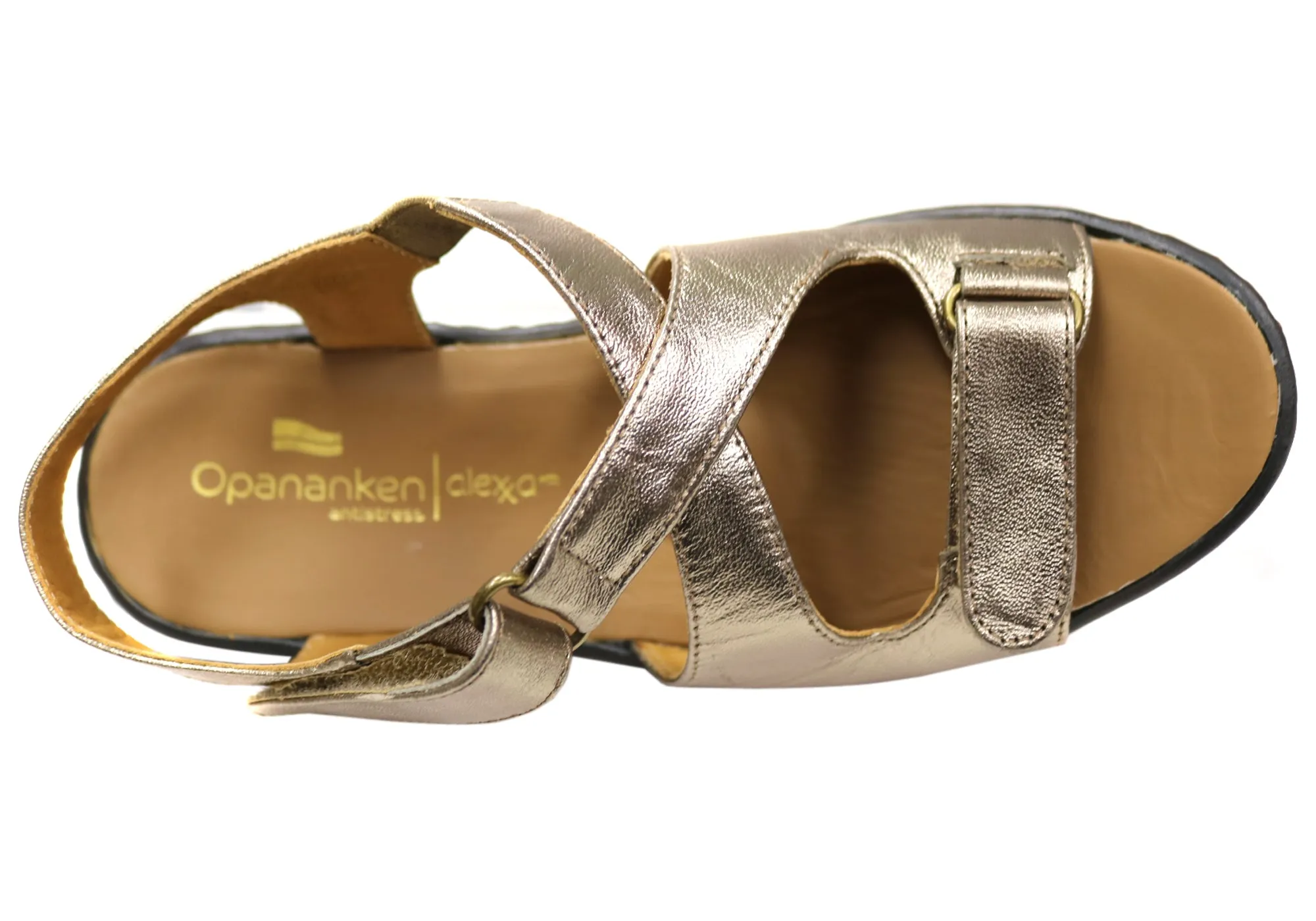 Opananken Donna Damen Bequeme Brasilianische Ledersandalen Opananken Schuhe