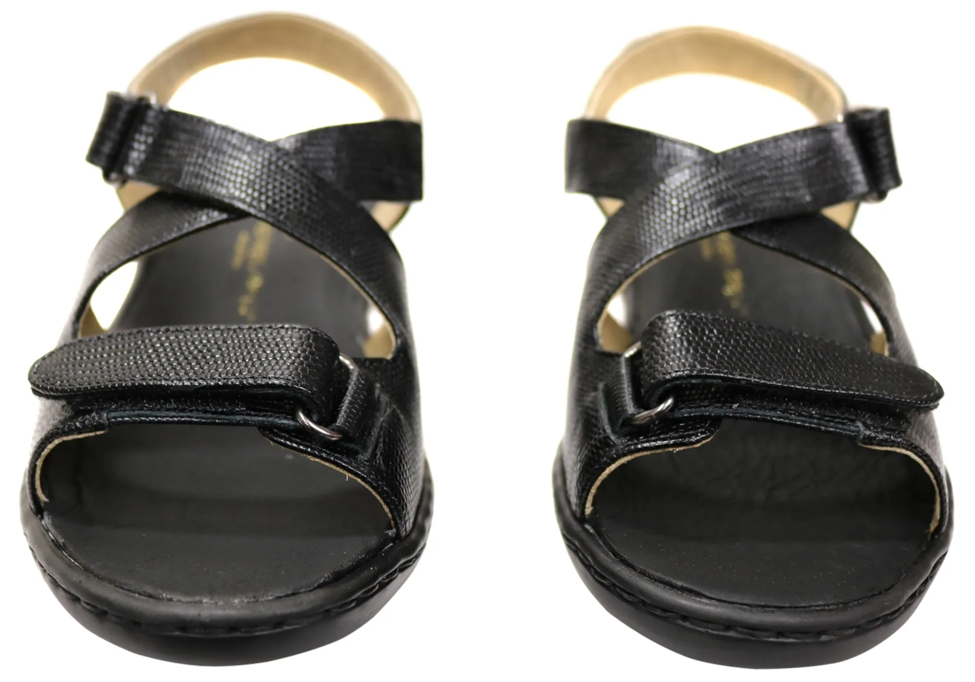 Opananken Donna Damen Bequeme Brasilianische Ledersandalen Opananken Schuhe