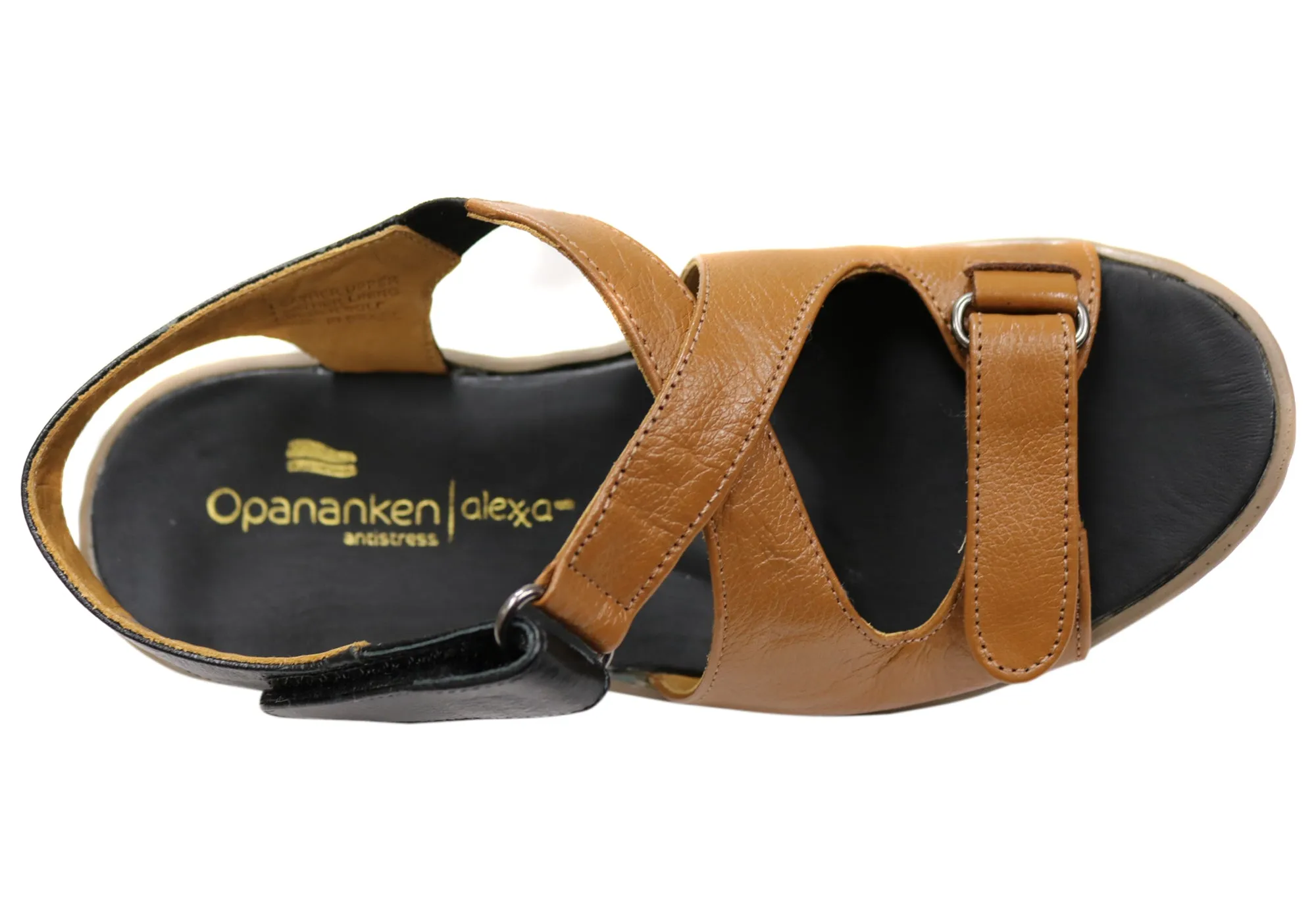 Opananken Donna Damen Bequeme Brasilianische Ledersandalen Opananken Schuhe