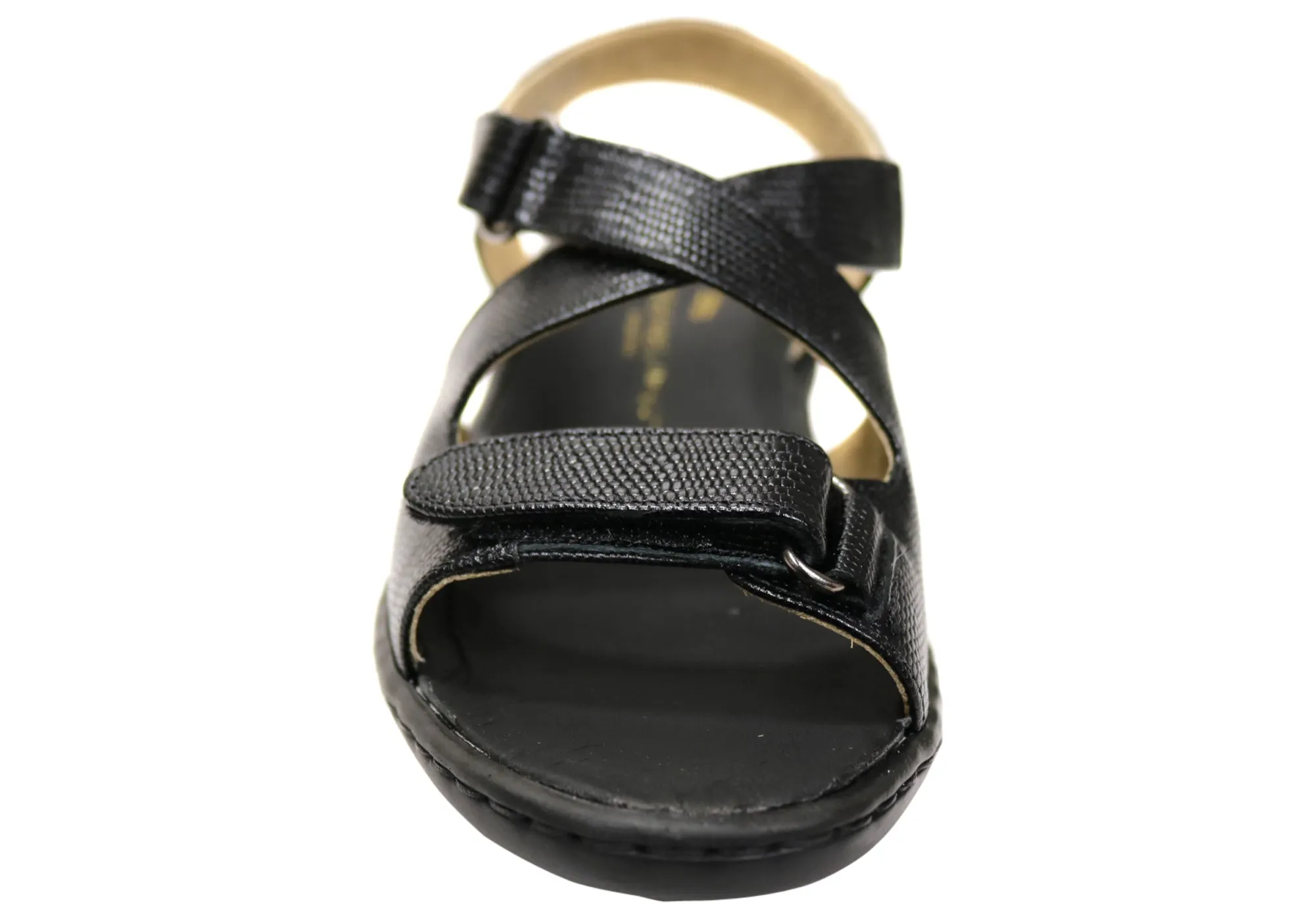 Opananken Donna Damen Bequeme Brasilianische Ledersandalen Opananken Schuhe