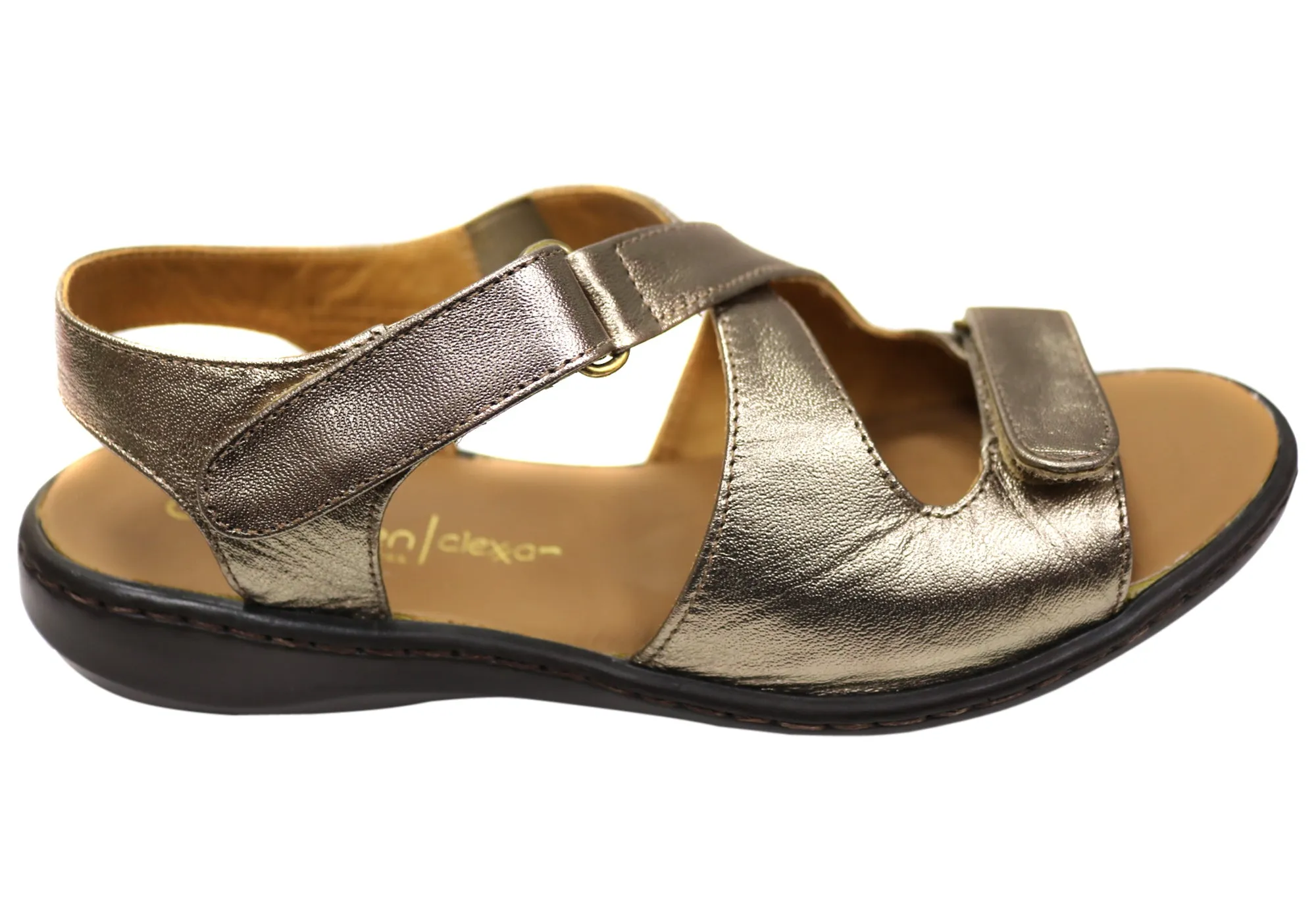 Opananken Donna Damen Bequeme Brasilianische Ledersandalen Opananken Schuhe