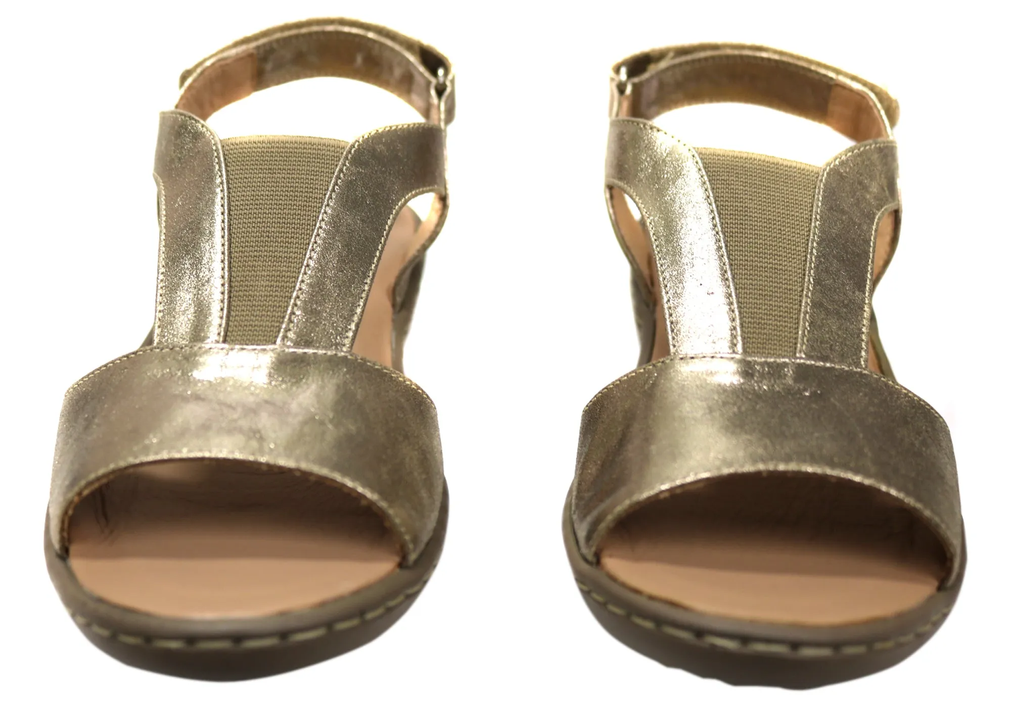 Opananken Elva Damen Bequeme Brasilianische Ledersandalen Opananken Schuhe