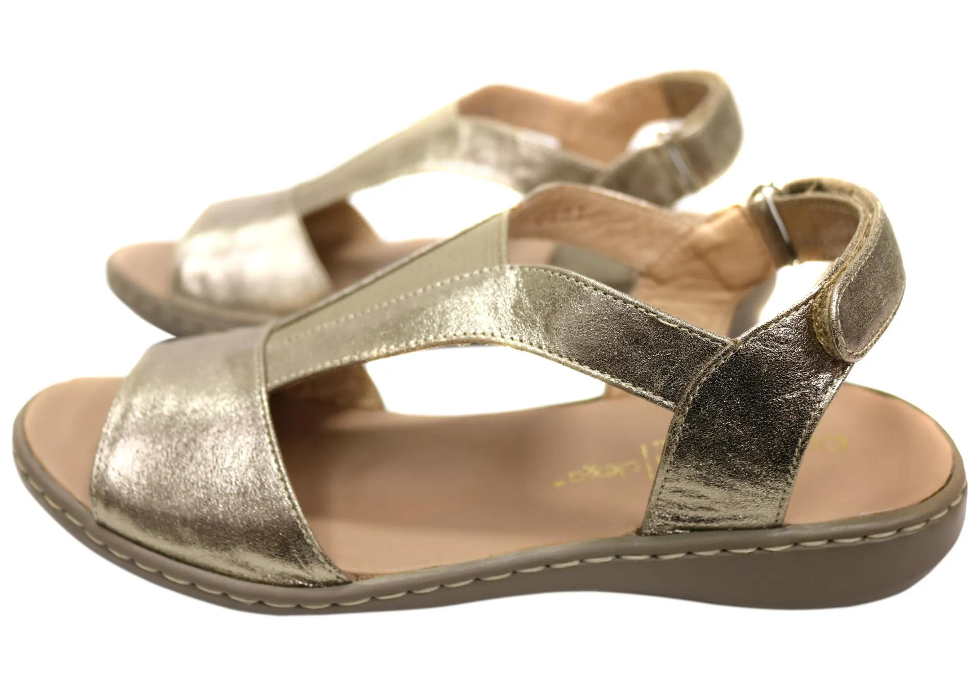 Opananken Elva Damen Bequeme Brasilianische Ledersandalen Opananken Schuhe