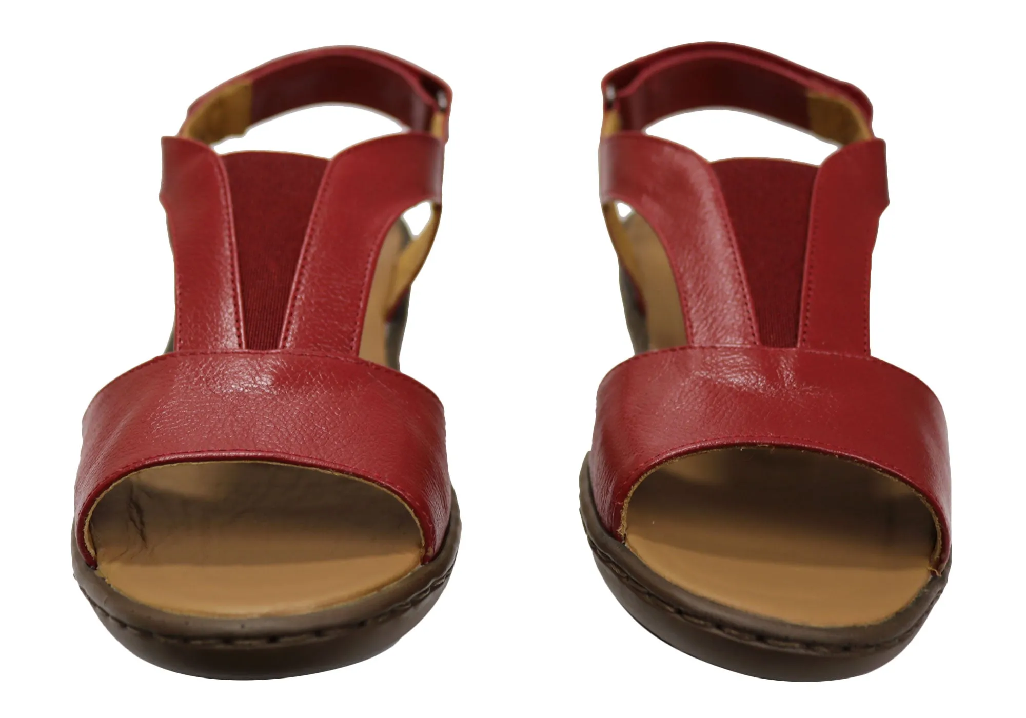 Opananken Elva Damen Bequeme Brasilianische Ledersandalen Opananken Schuhe