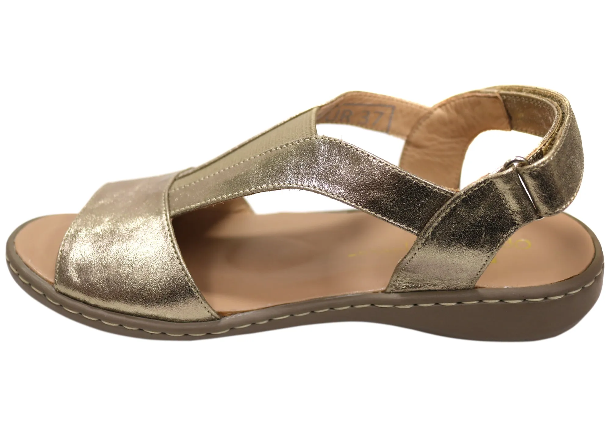 Opananken Elva Damen Bequeme Brasilianische Ledersandalen Opananken Schuhe
