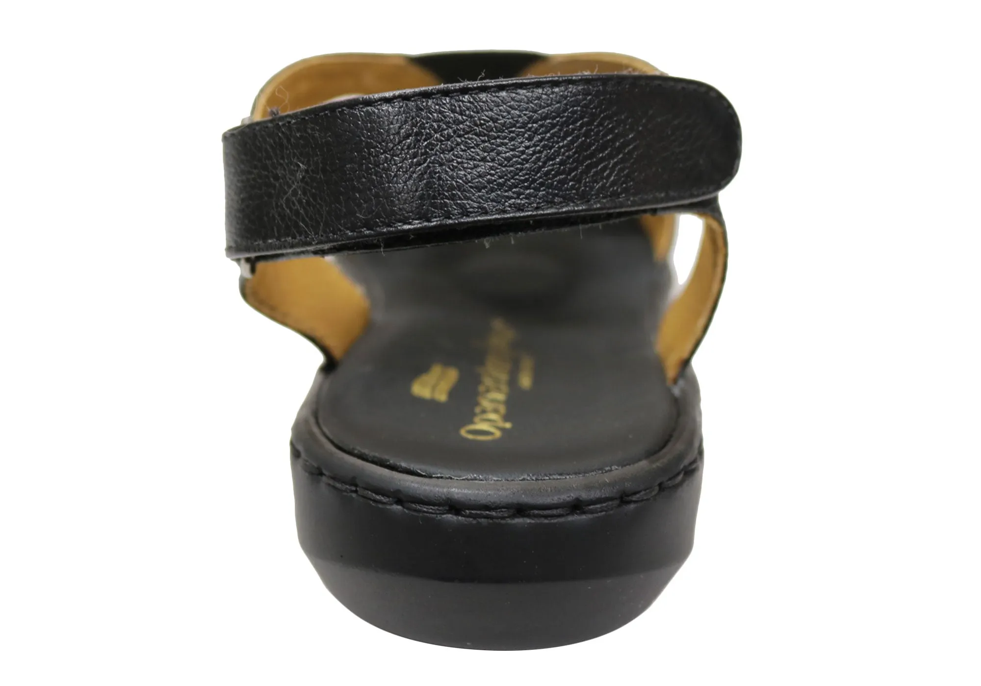 Opananken Elva Damen Bequeme Brasilianische Ledersandalen Opananken Schuhe