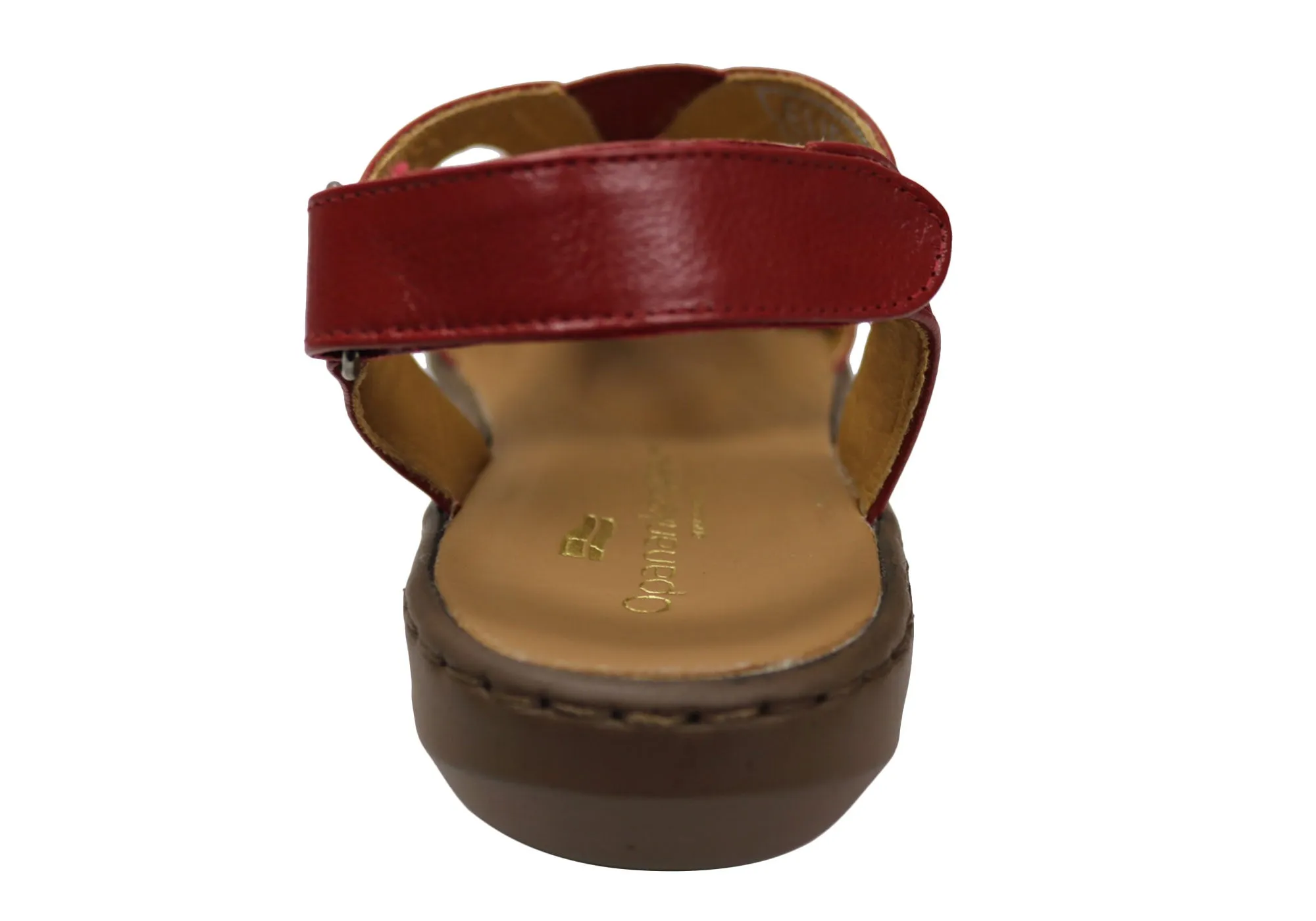 Opananken Elva Damen Bequeme Brasilianische Ledersandalen Opananken Schuhe