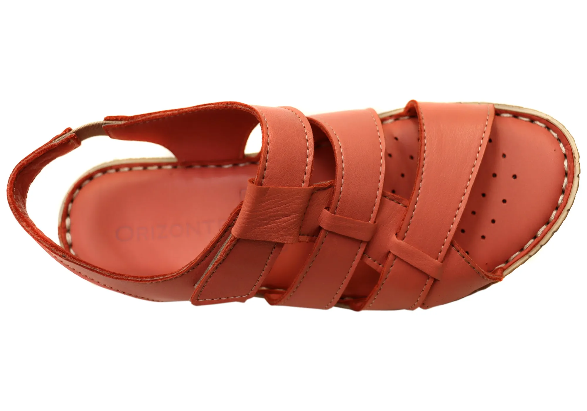 Orizonte Capraia Damen Europäische Bequeme Ledersandalen Orizonte Schuhe