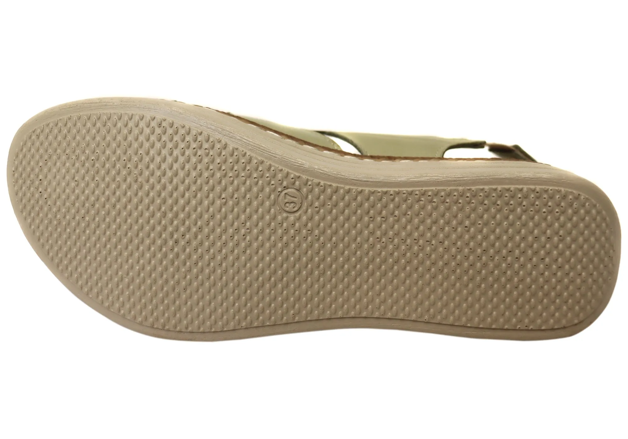 Orizonte Capraia Damen Europäische Bequeme Ledersandalen Orizonte Schuhe