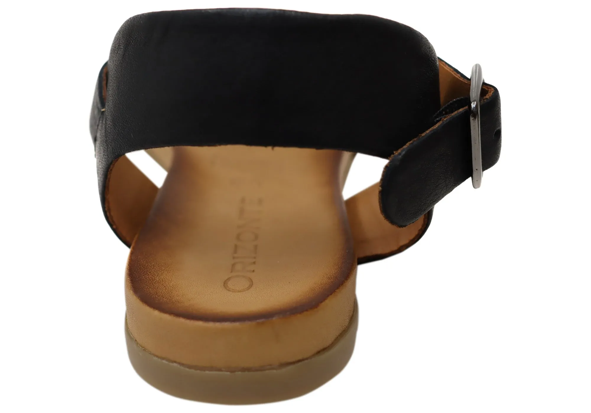 Orizonte Eclipse Damen Bequeme Europäische Ledersandalen Orizonte Schuhe