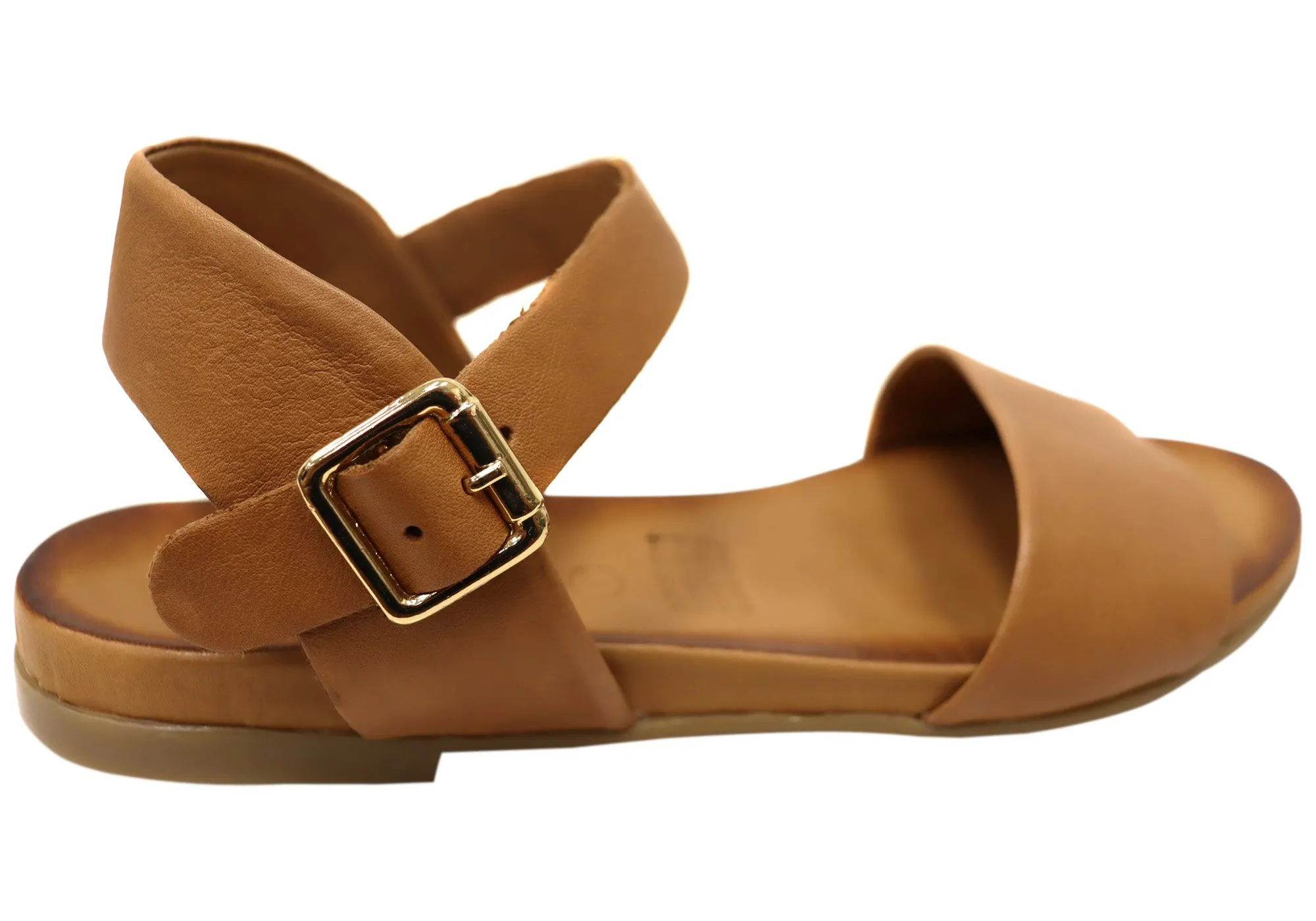 Orizonte Eclipse Damen Bequeme Europäische Ledersandalen Orizonte Schuhe