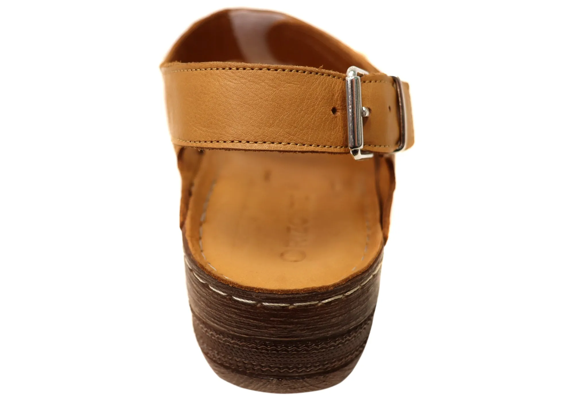 Orizonte Myorka Damen Europäische Bequeme Ledersandalen Orizonte Schuhe