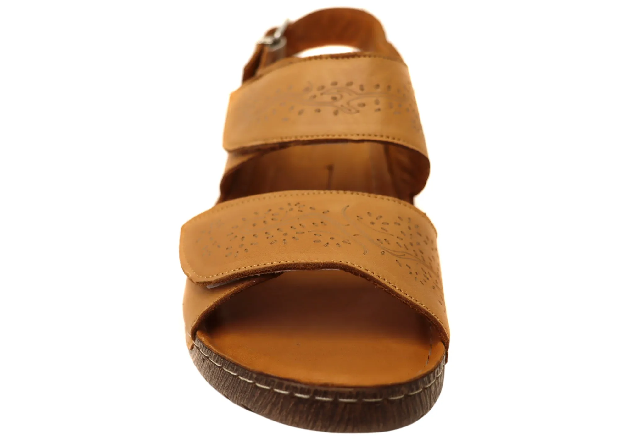 Orizonte Myorka Damen Europäische Bequeme Ledersandalen Orizonte Schuhe