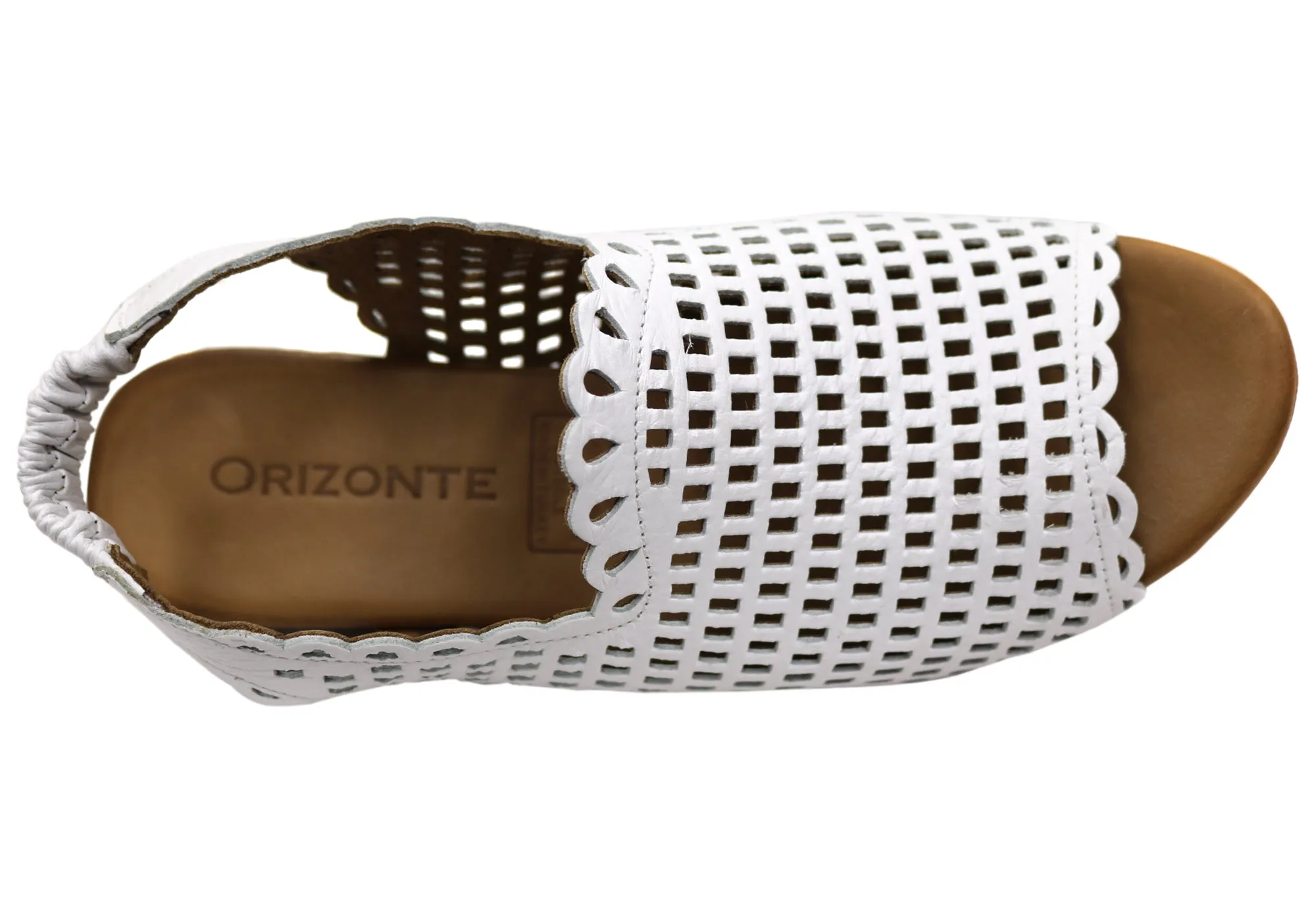 Orizonte Sash Damen Europäisches Leder Niedriger Absatz Bequeme Sandalen Orizonte Schuhe