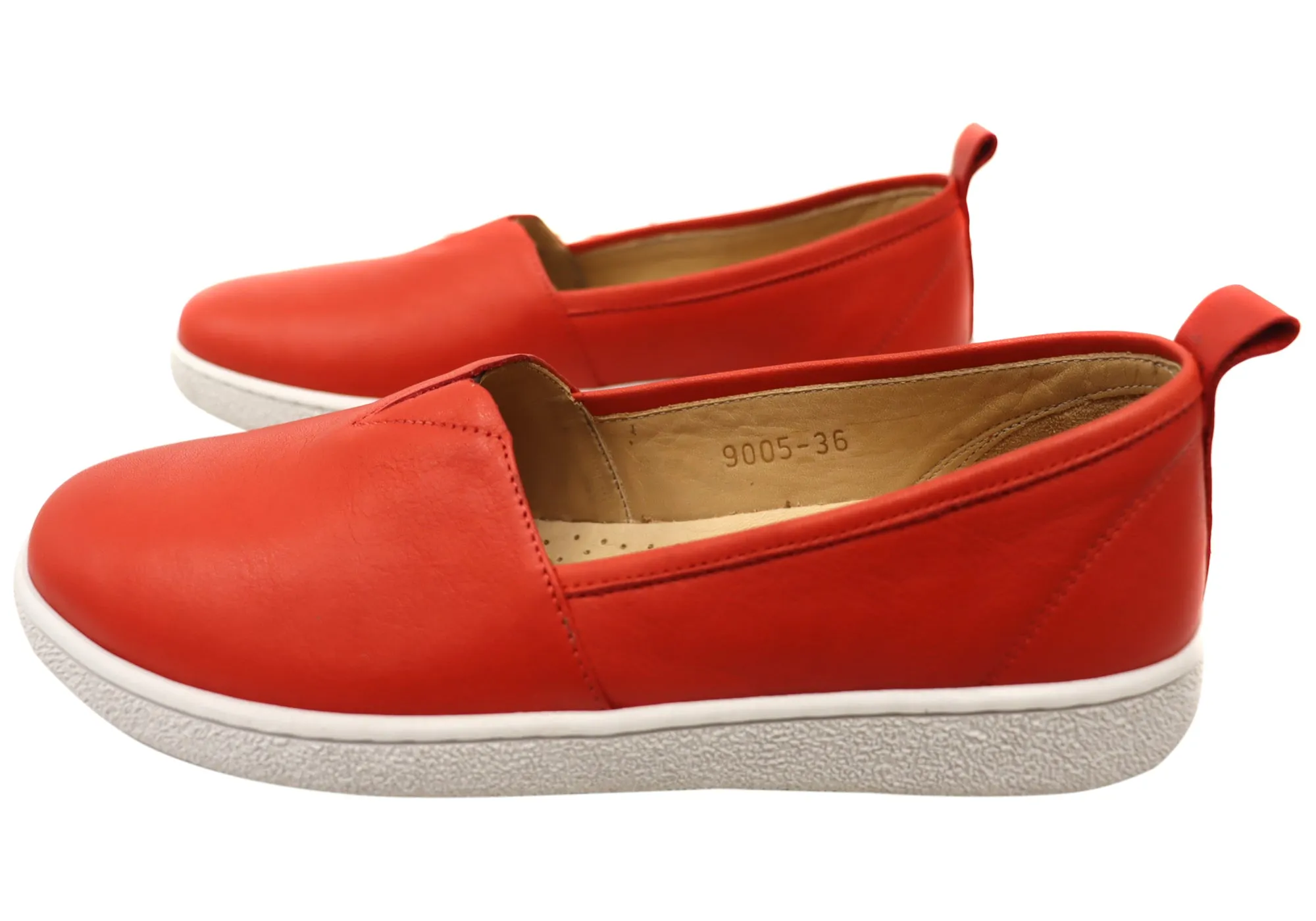 Orizonte Yesenia Damen Europäische Bequeme Lederschuhe Orizonte Schuhe