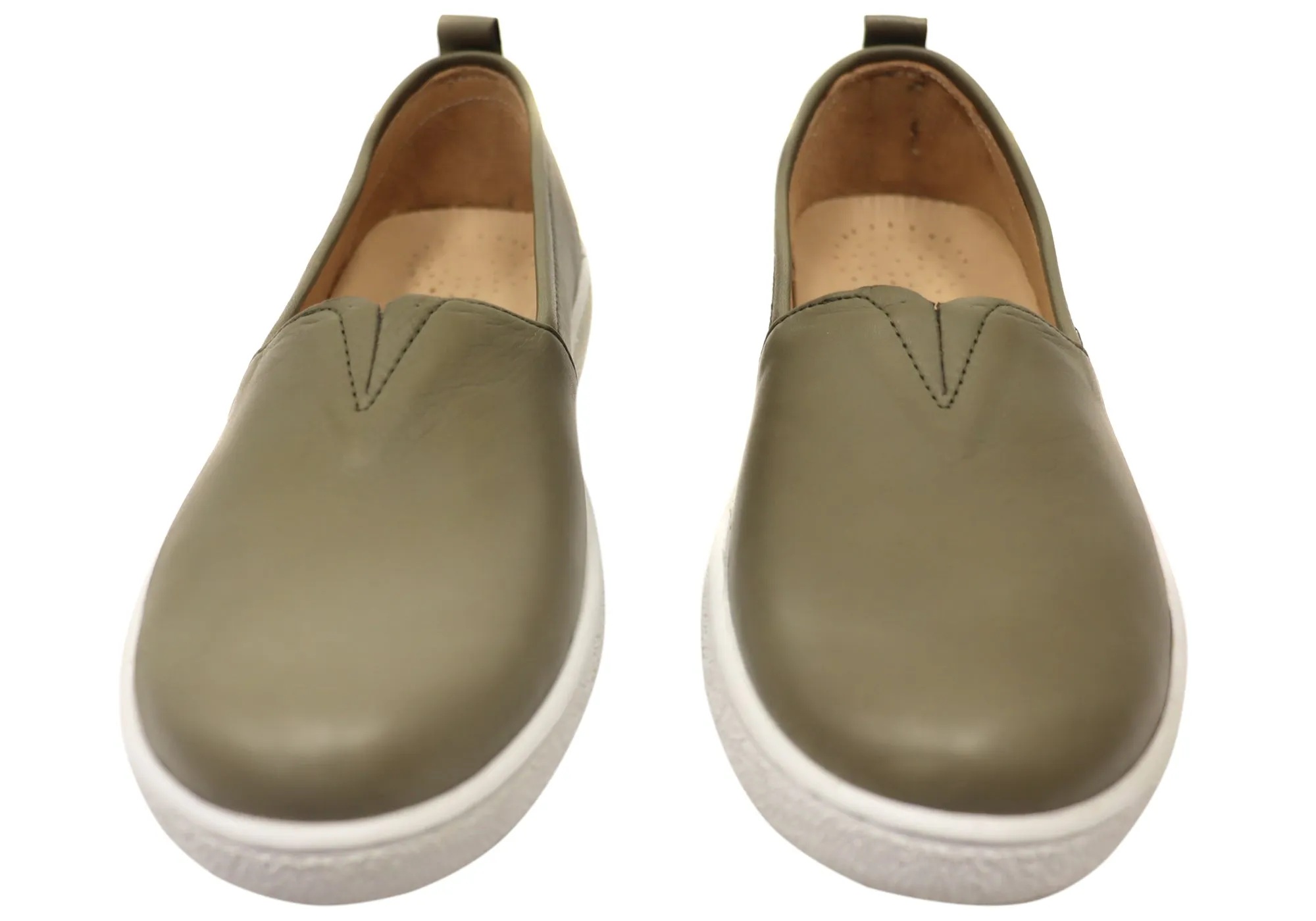 Orizonte Yesenia Damen Europäische Bequeme Lederschuhe Orizonte Schuhe