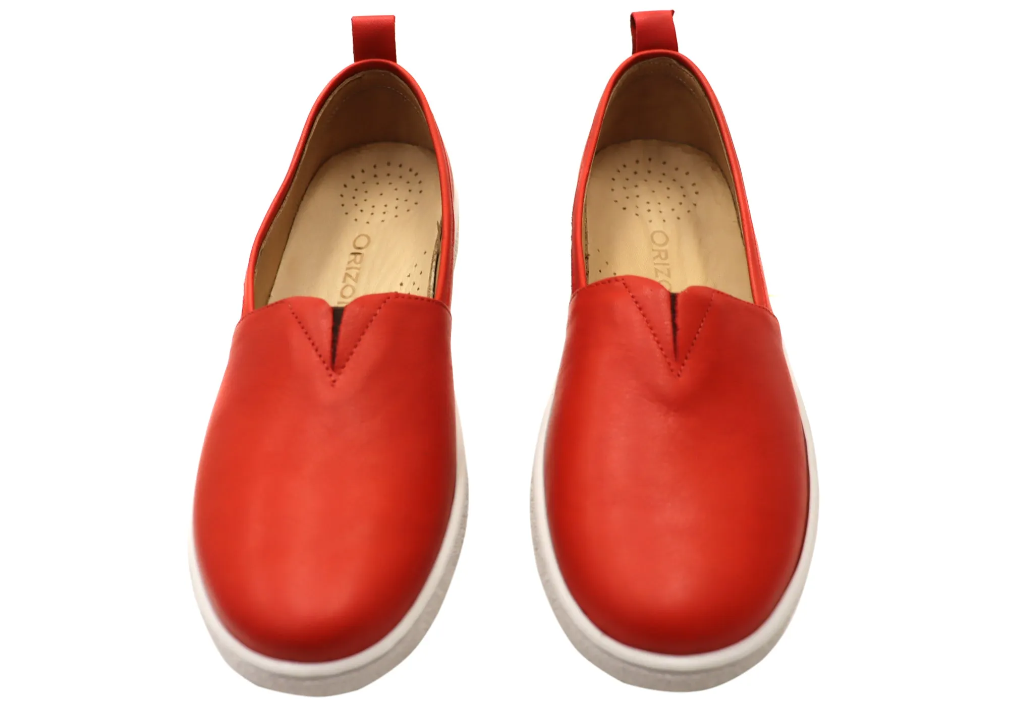 Orizonte Yesenia Damen Europäische Bequeme Lederschuhe Orizonte Schuhe