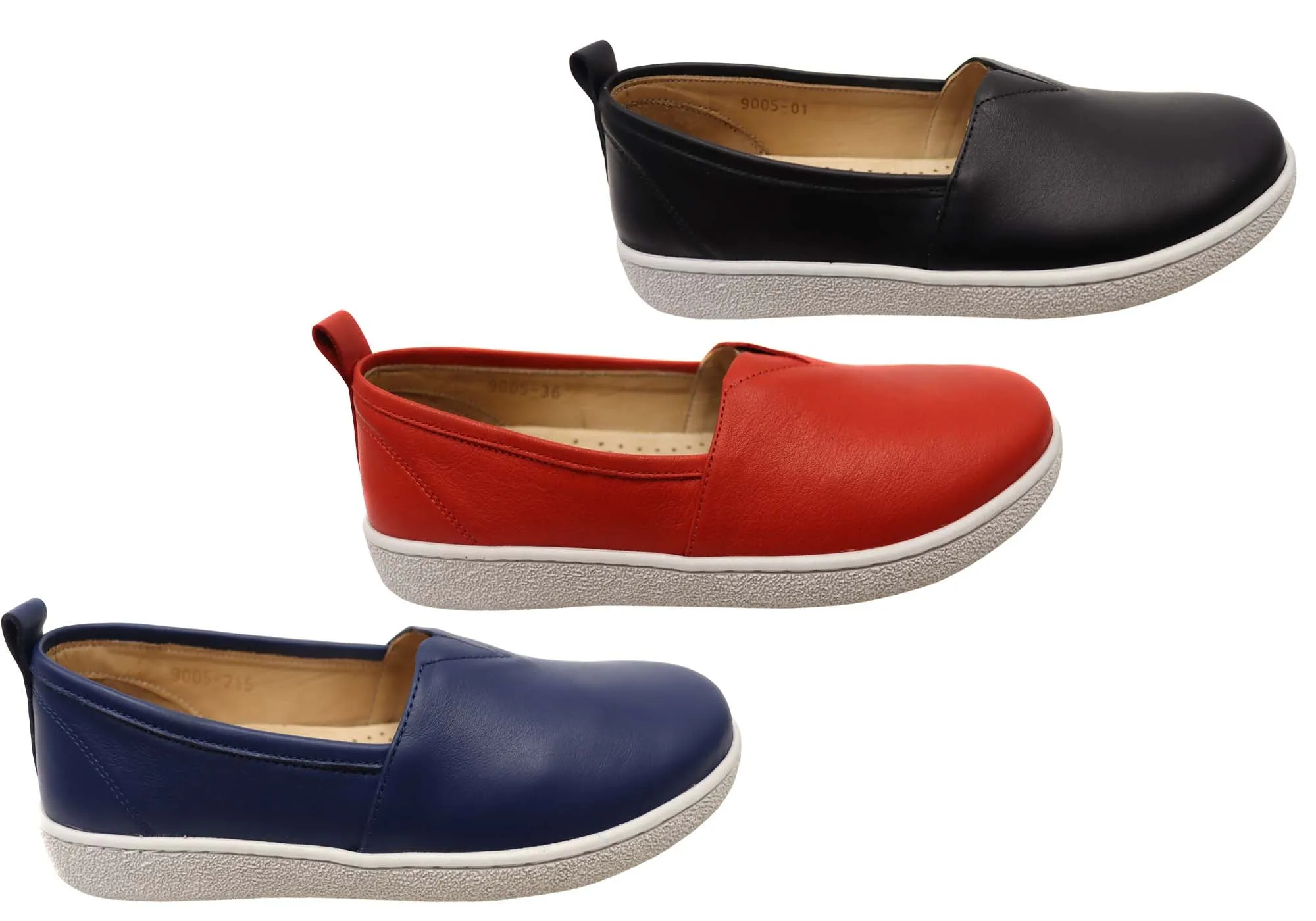 Orizonte Yesenia Damen Europäische Bequeme Lederschuhe Orizonte Schuhe