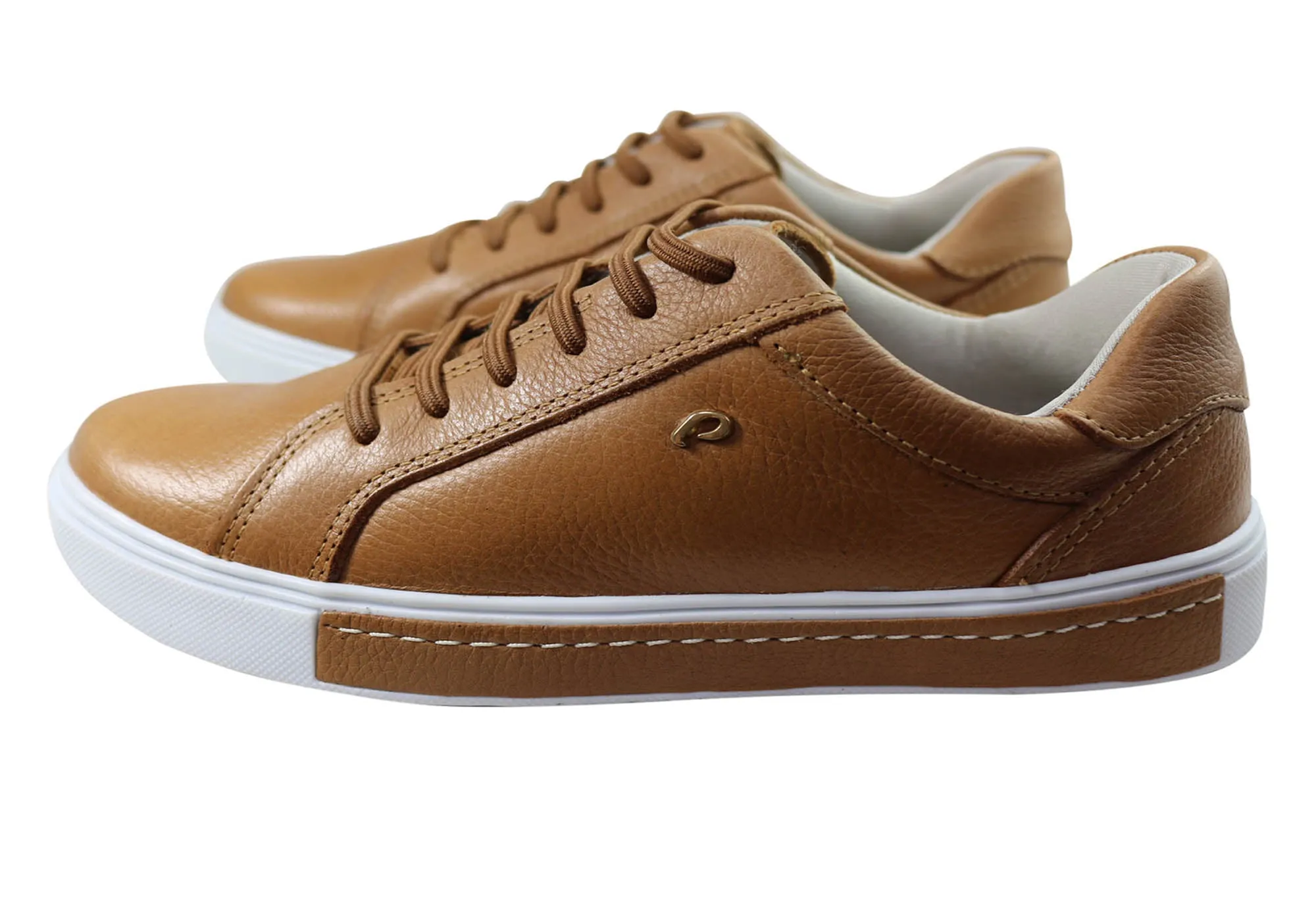 Pegada Brooke Damen Bequeme Leder Freizeitschuhe Hergestellt in Brasilien Pegada Schuhe