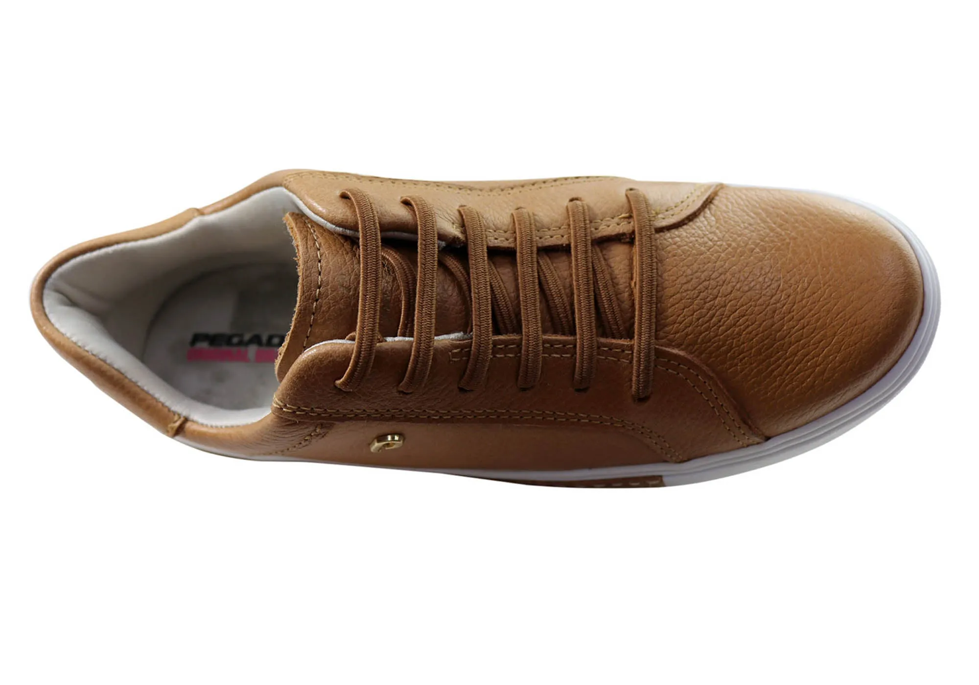 Pegada Brooke Damen Bequeme Leder Freizeitschuhe Hergestellt in Brasilien Pegada Schuhe