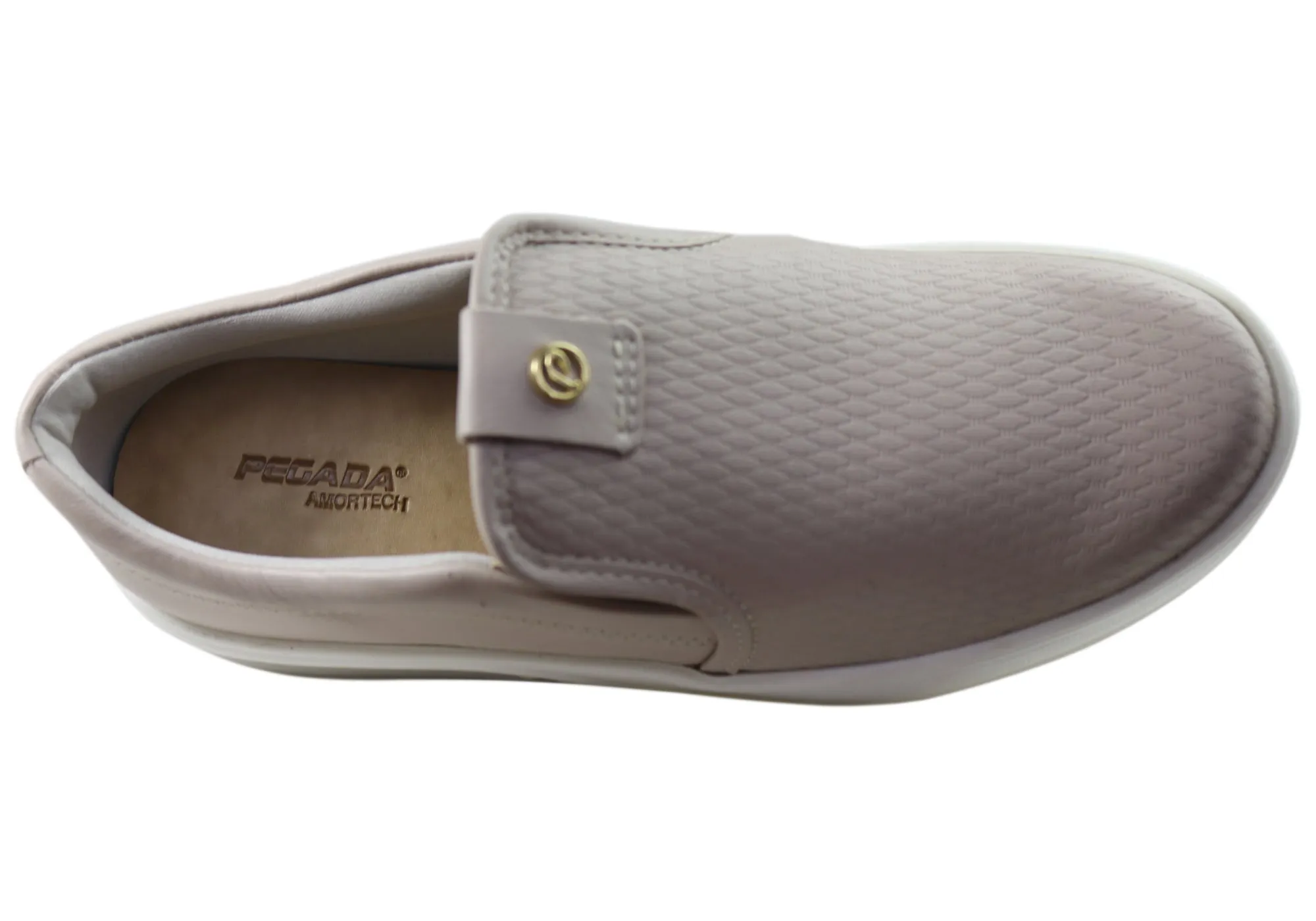 Pegada Cathy Damen Bequeme Leder Freizeitschuhe Hergestellt in Brasilien Pegada Schuhe
