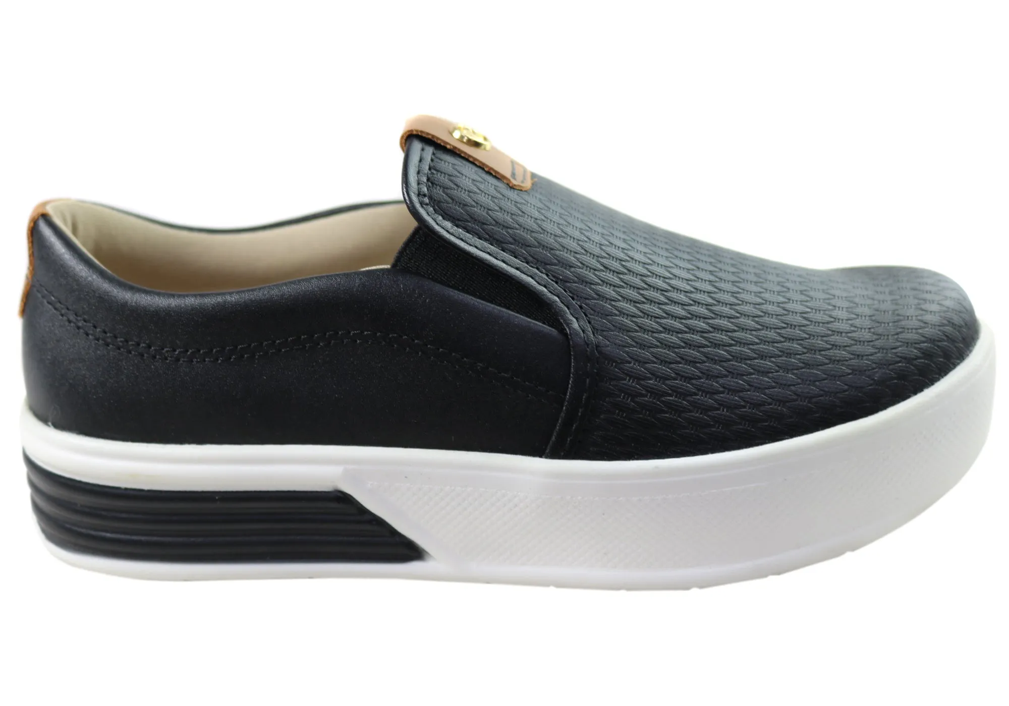 Pegada Cathy Damen Bequeme Leder Freizeitschuhe Hergestellt in Brasilien Pegada Schuhe