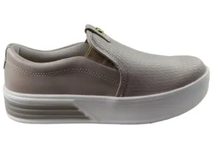 Pegada Cathy Damen Bequeme Leder Freizeitschuhe Hergestellt in Brasilien Pegada Schuhe