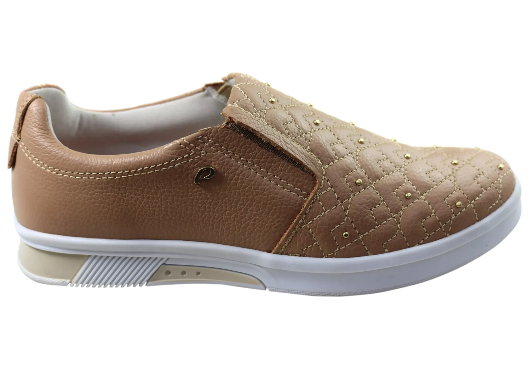 Pegada Charisma Bequeme Leder-Casualschuhe für Damen Hergestellt in Brasilien Pegada Schuhe