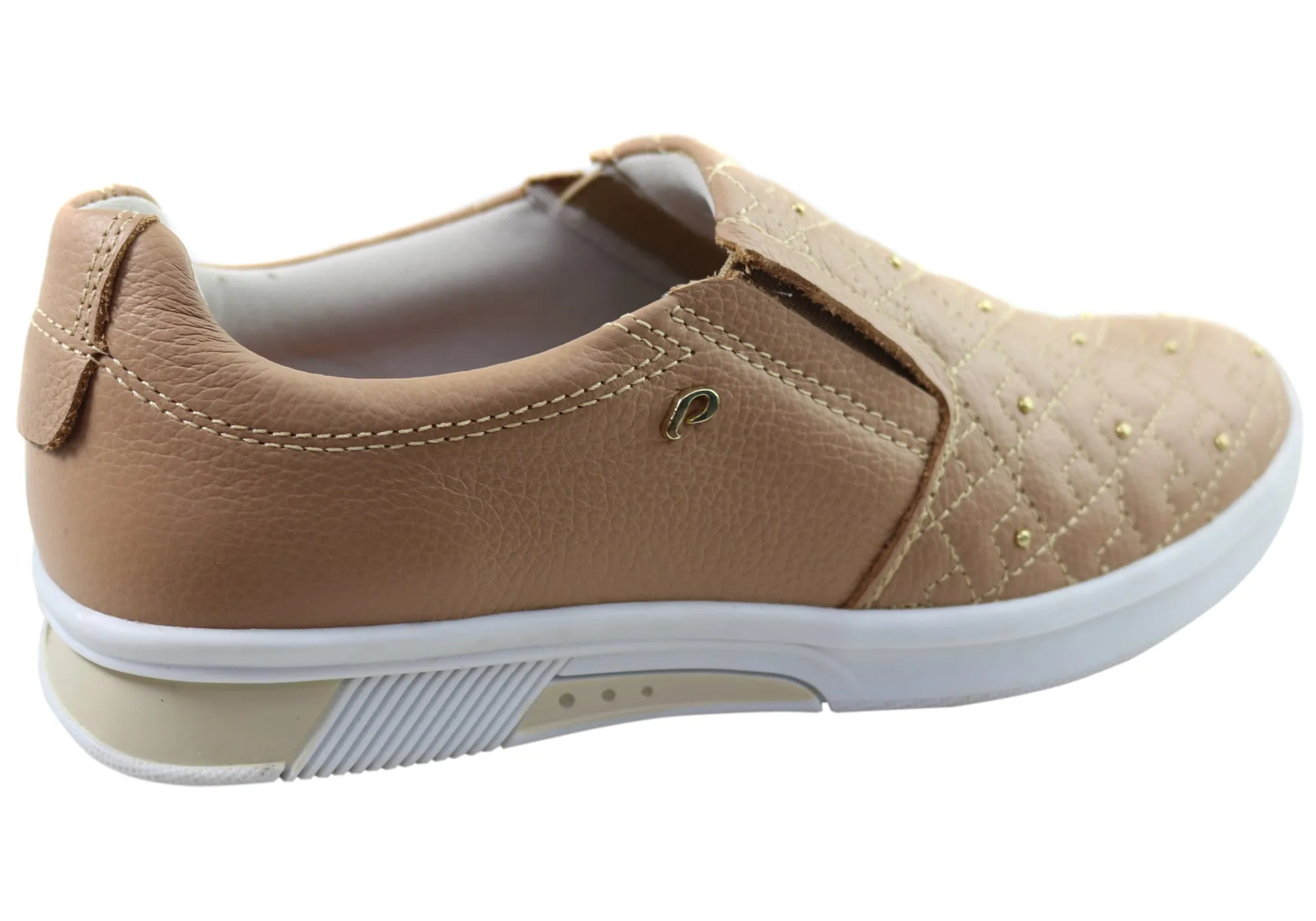 Pegada Charisma Bequeme Leder-Casualschuhe für Damen Hergestellt in Brasilien Pegada Schuhe