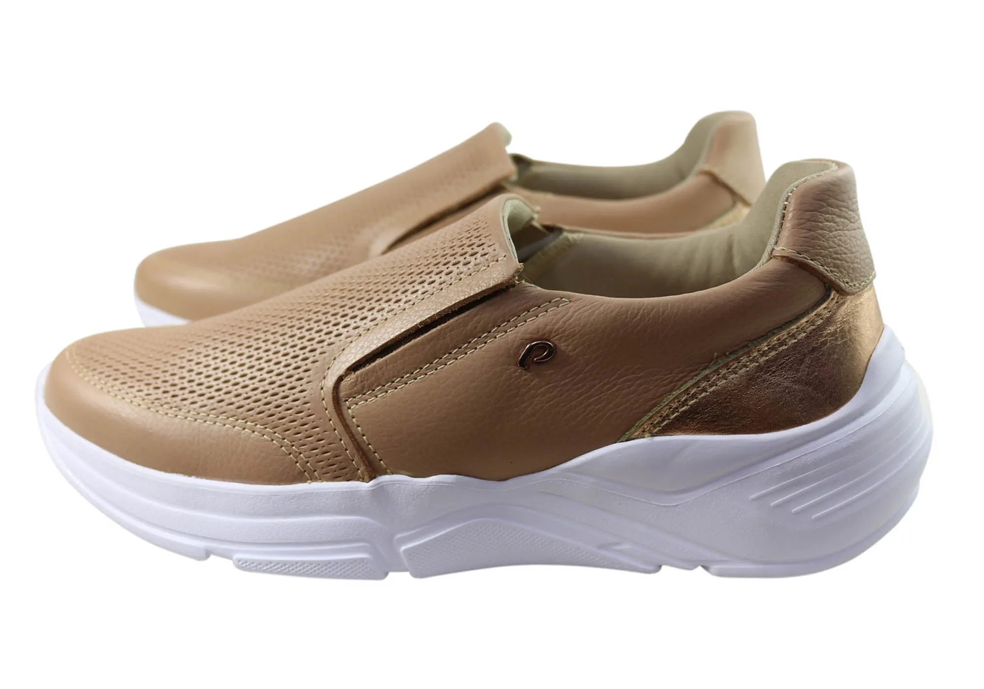 Pegada Kerri Damen Bequeme Leder Freizeitschuhe Hergestellt in Brasilien Pegada Schuhe