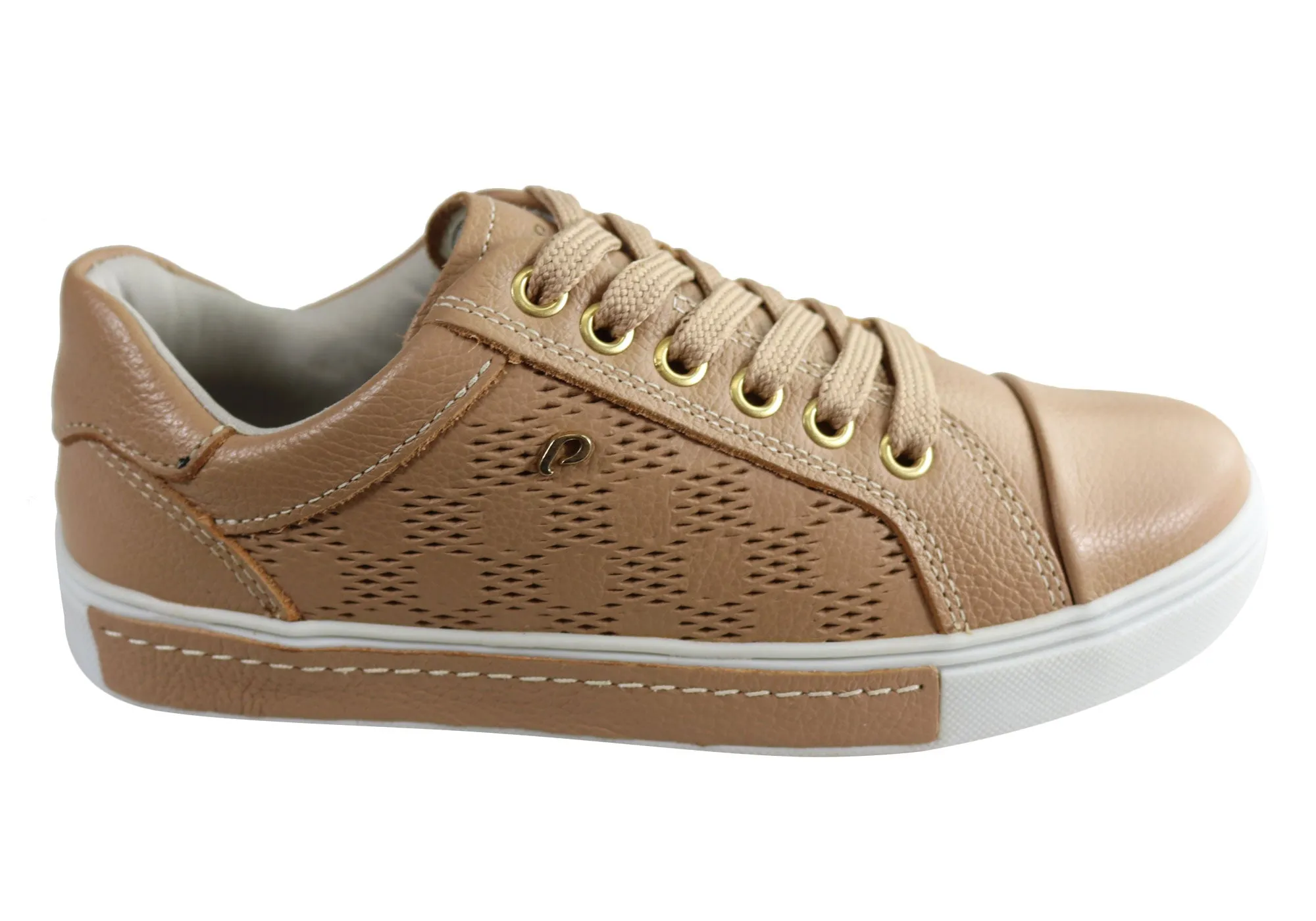 Pegada Micci Damen Bequeme Leder Freizeitschuhe Hergestellt in Brasilien Pegada Schuhe