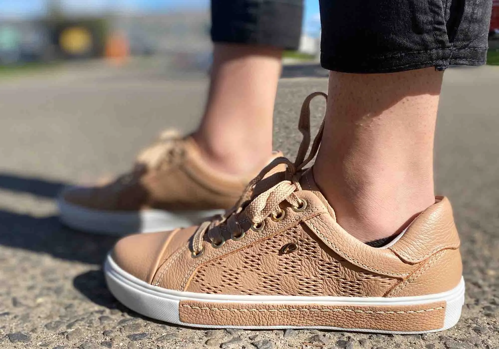 Pegada Micci Damen Bequeme Leder Freizeitschuhe Hergestellt in Brasilien Pegada Schuhe