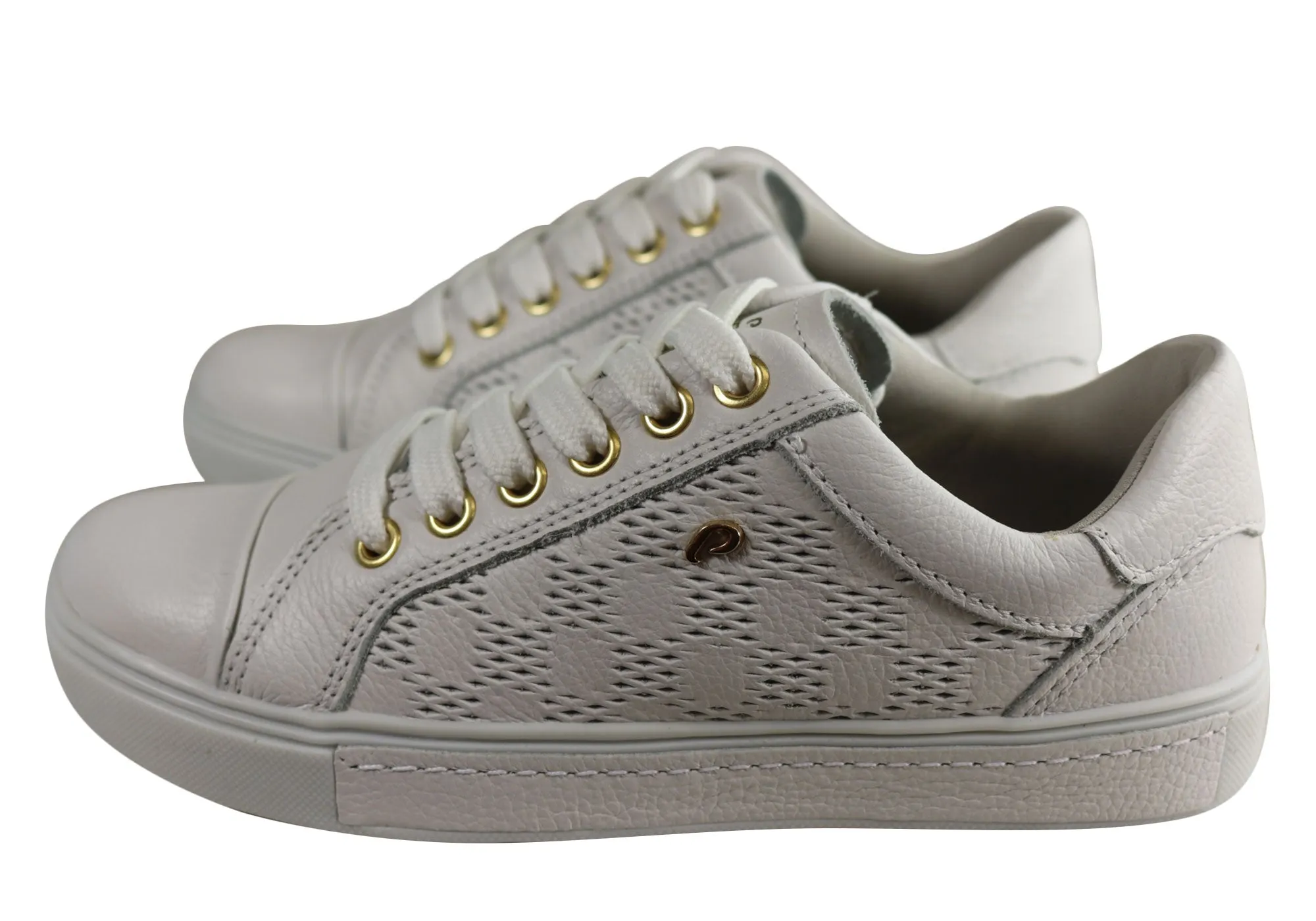 Pegada Micci Damen Bequeme Leder Freizeitschuhe Hergestellt in Brasilien Pegada Schuhe